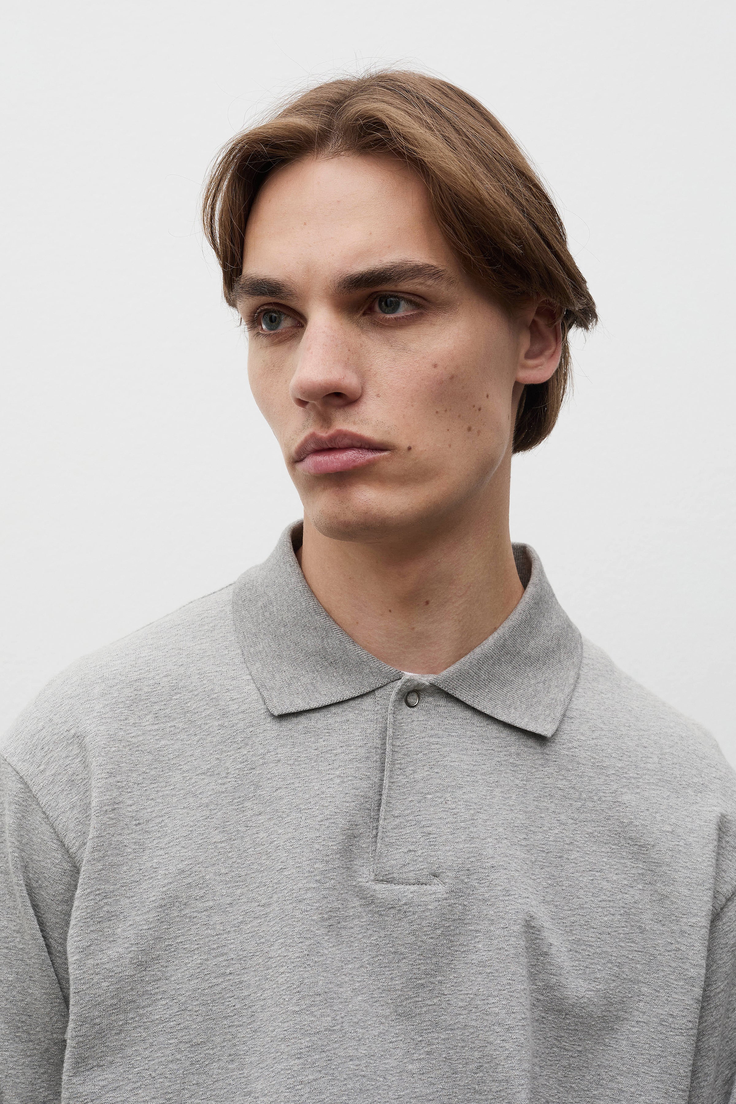 Sylane Relaxed Light Pile Jersey Polo