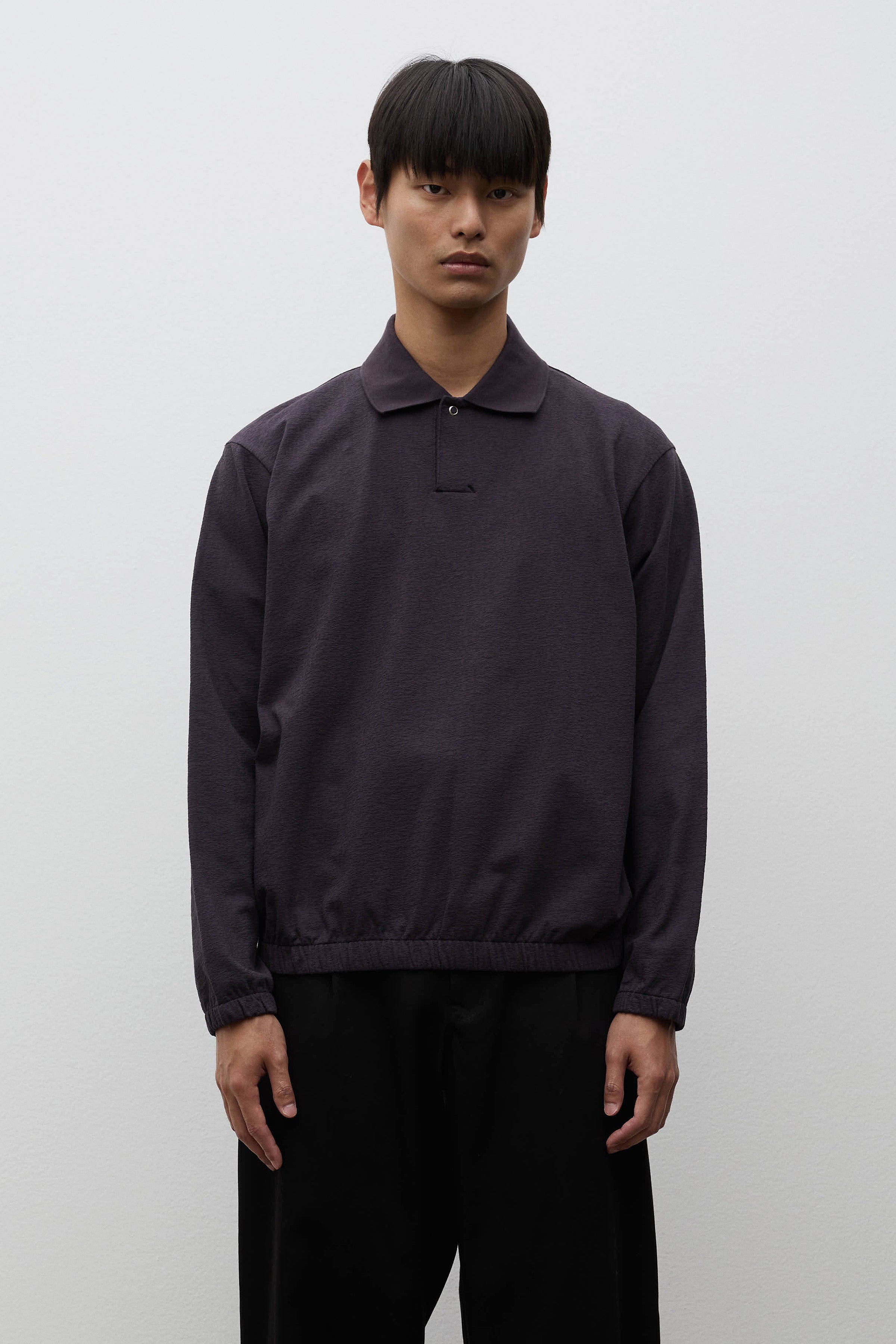 Sylane Relaxed Light Pile Jersey Polo
