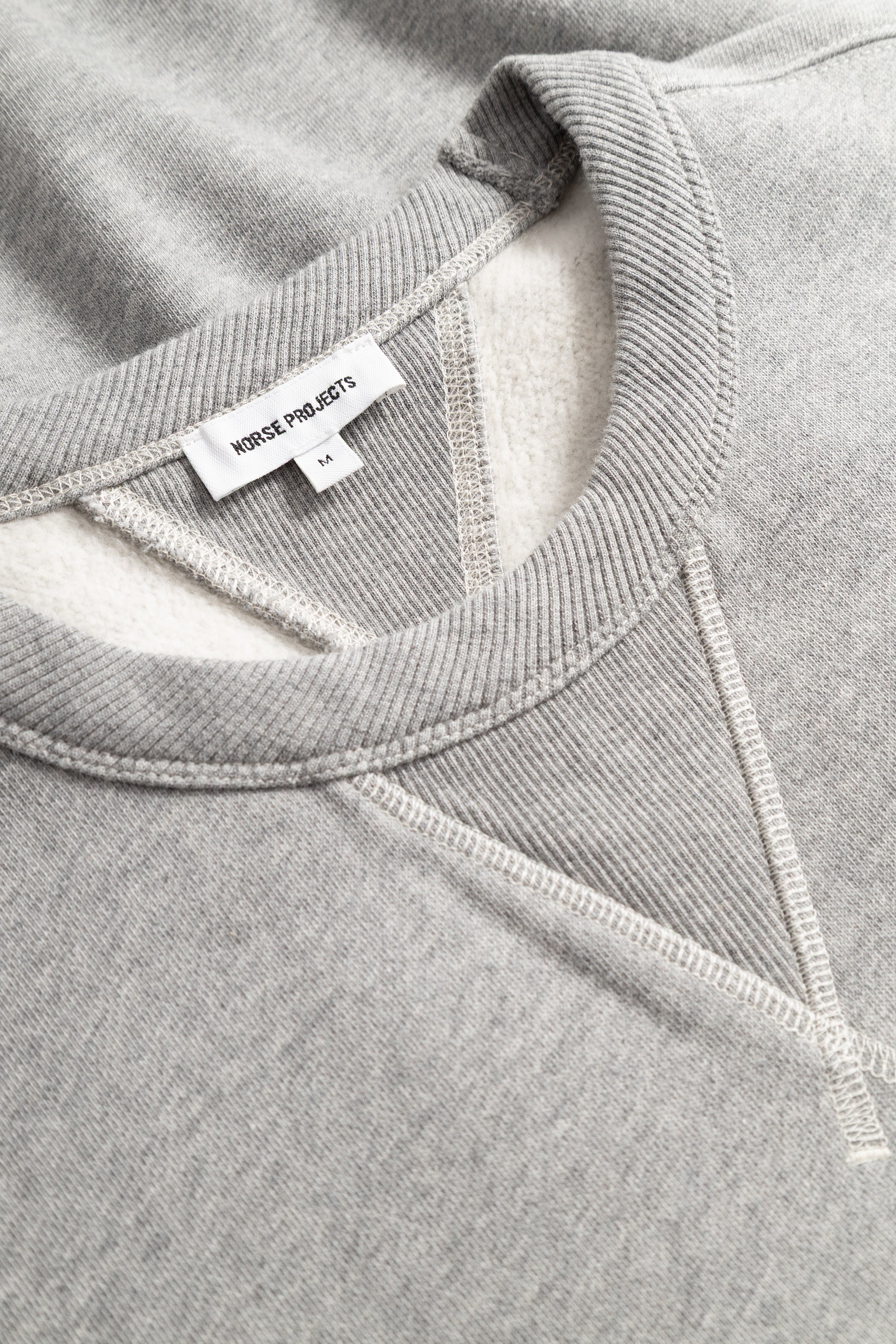 Gilja Brushed Diagonal Cotton Fleece Sweatshirt