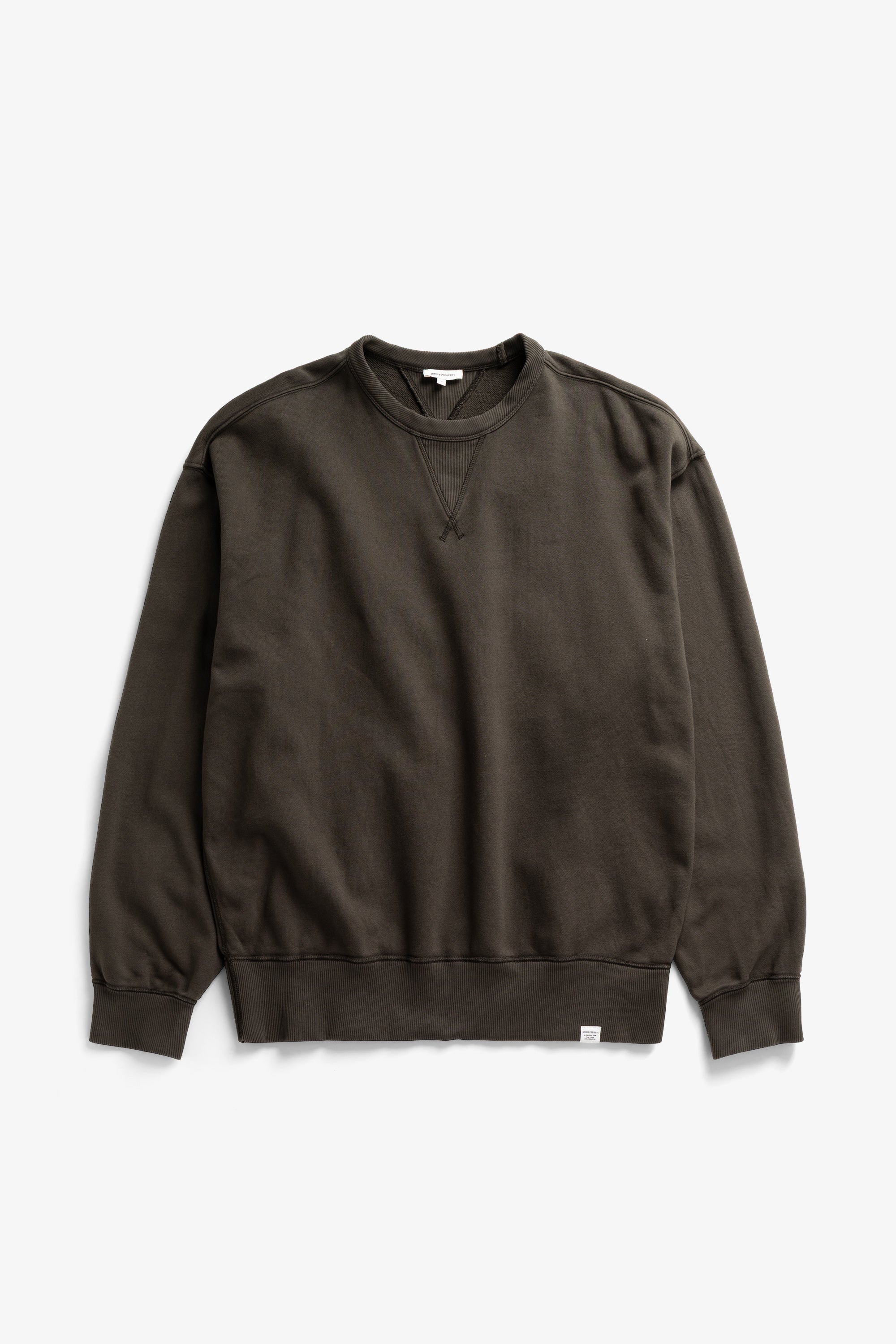 Gilja Brushed Diagonal Cotton Fleece Sweatshirt