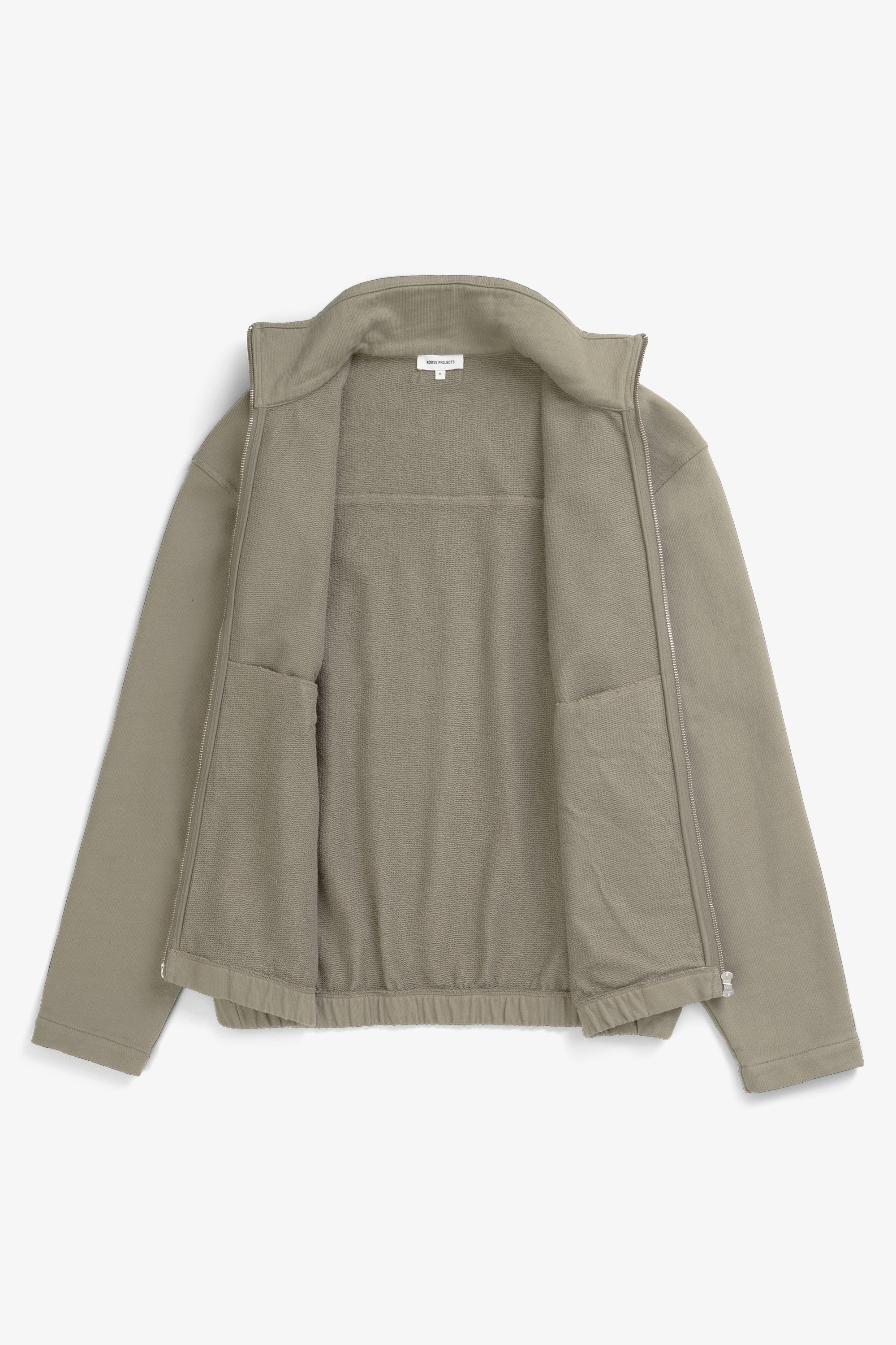 Hornidal Relaxed Organic Loopback Track Jacket