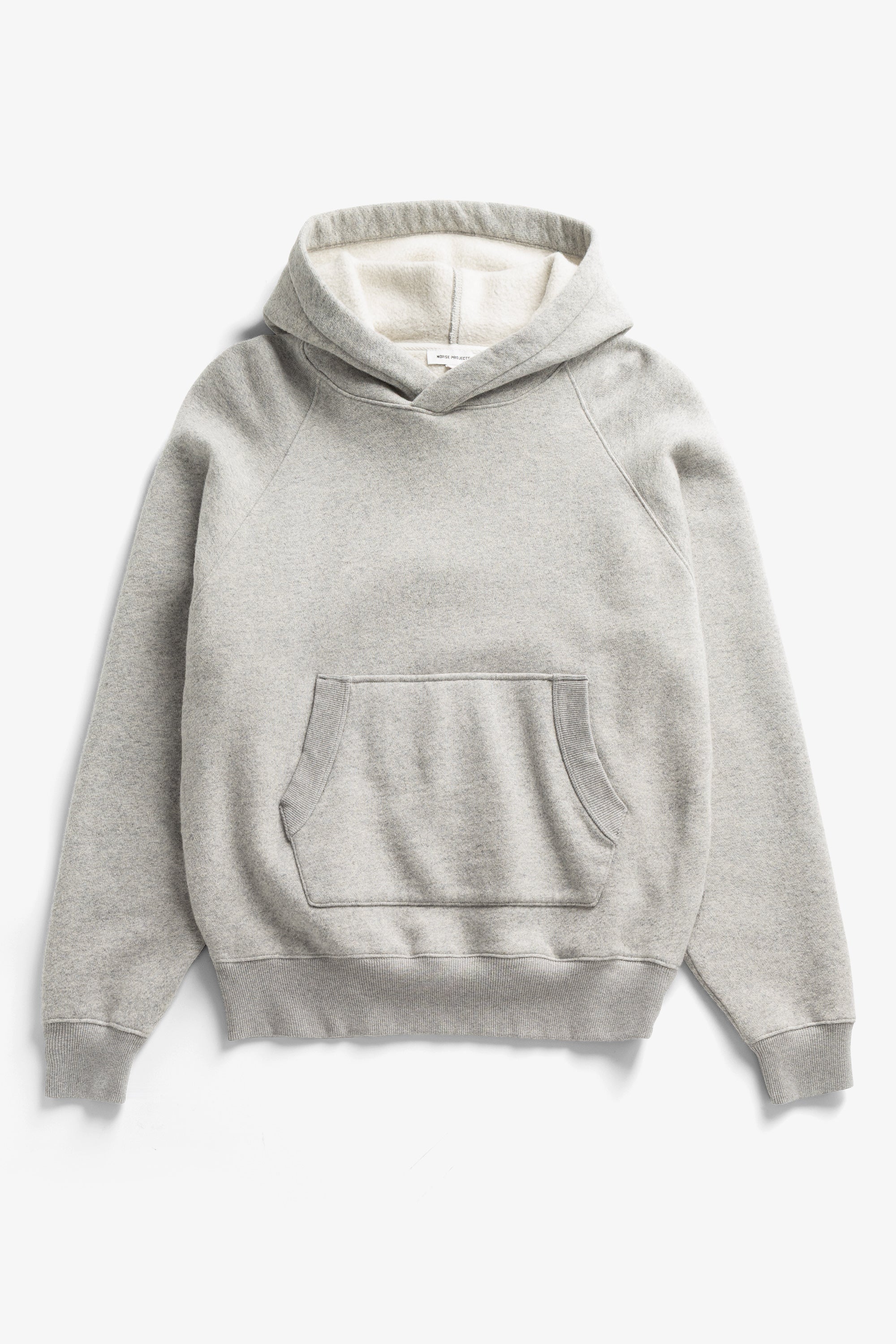 Kerid Relaxed Cotton Wool Hoodie