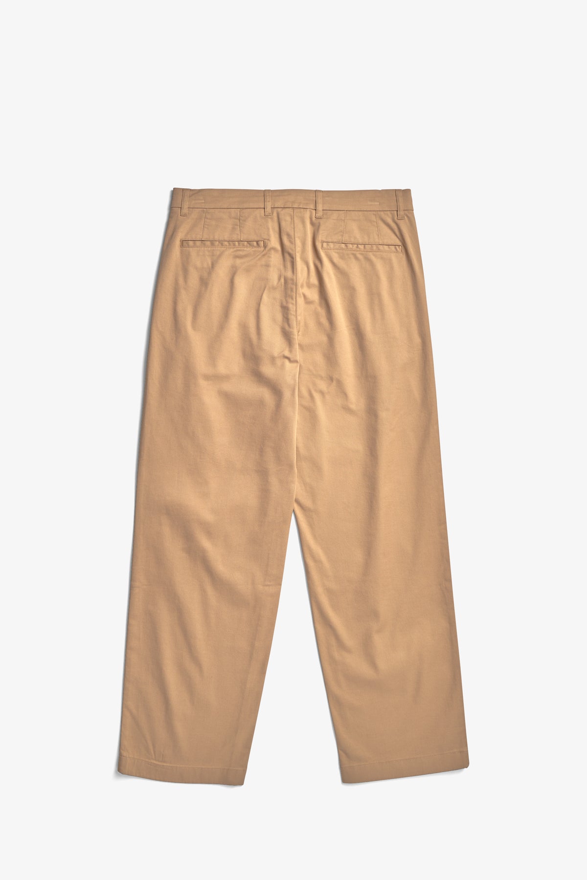 Benn Relaxed Twill Pleated Trouser