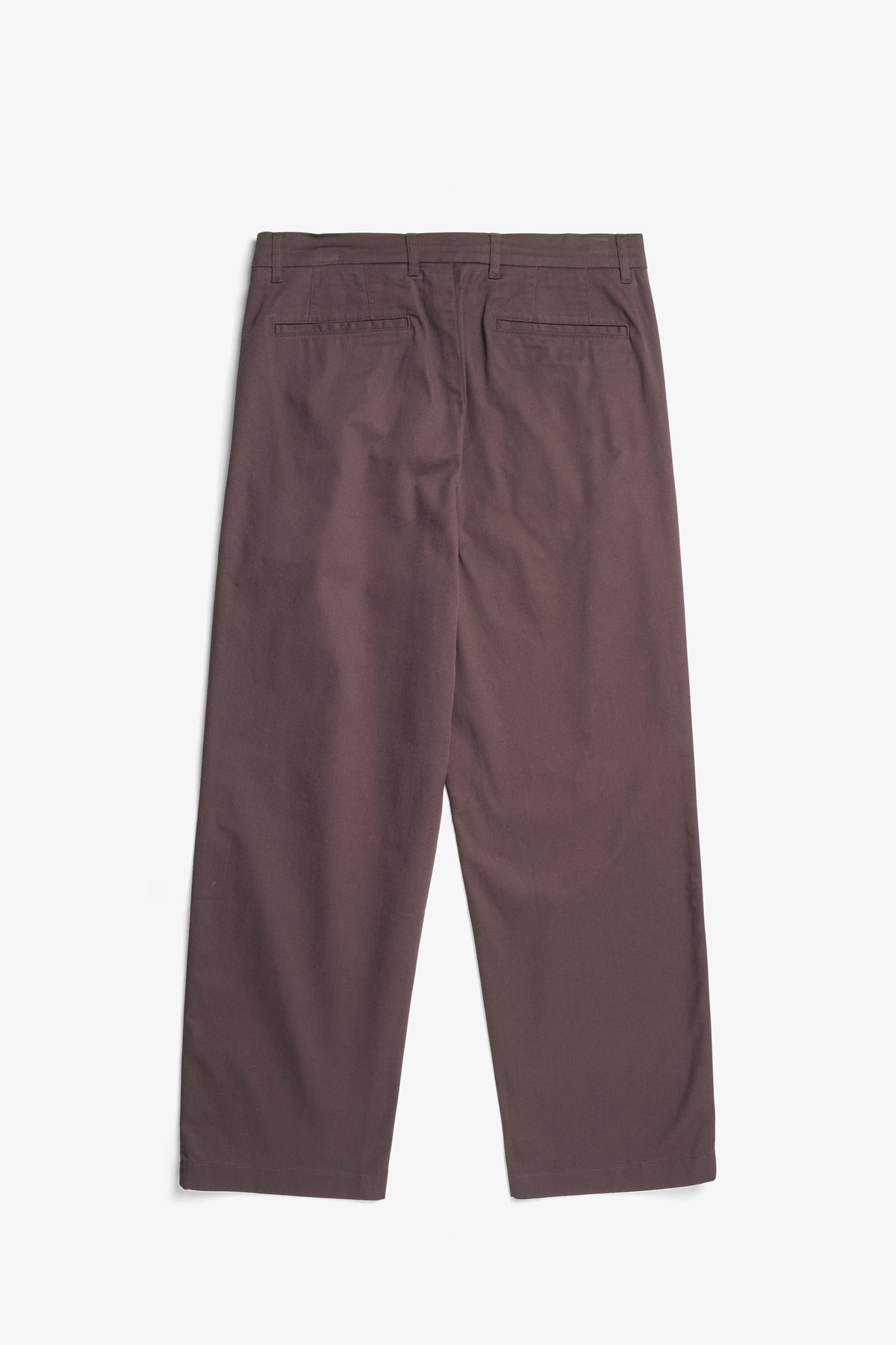 Benn Relaxed Twill Pleated Trouser