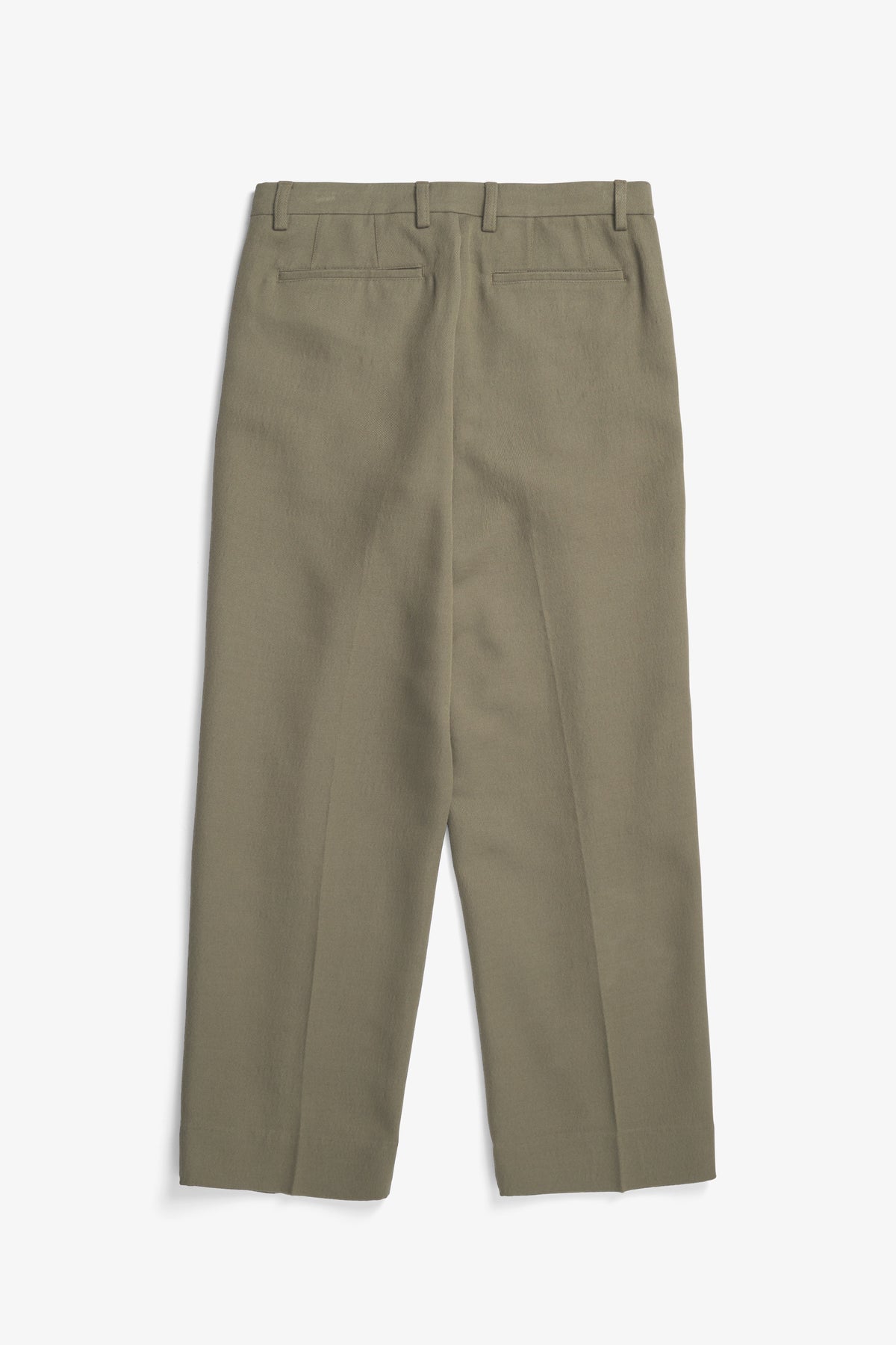 Benn Relaxed Cavalry Cotton Wool Pleated Trouser