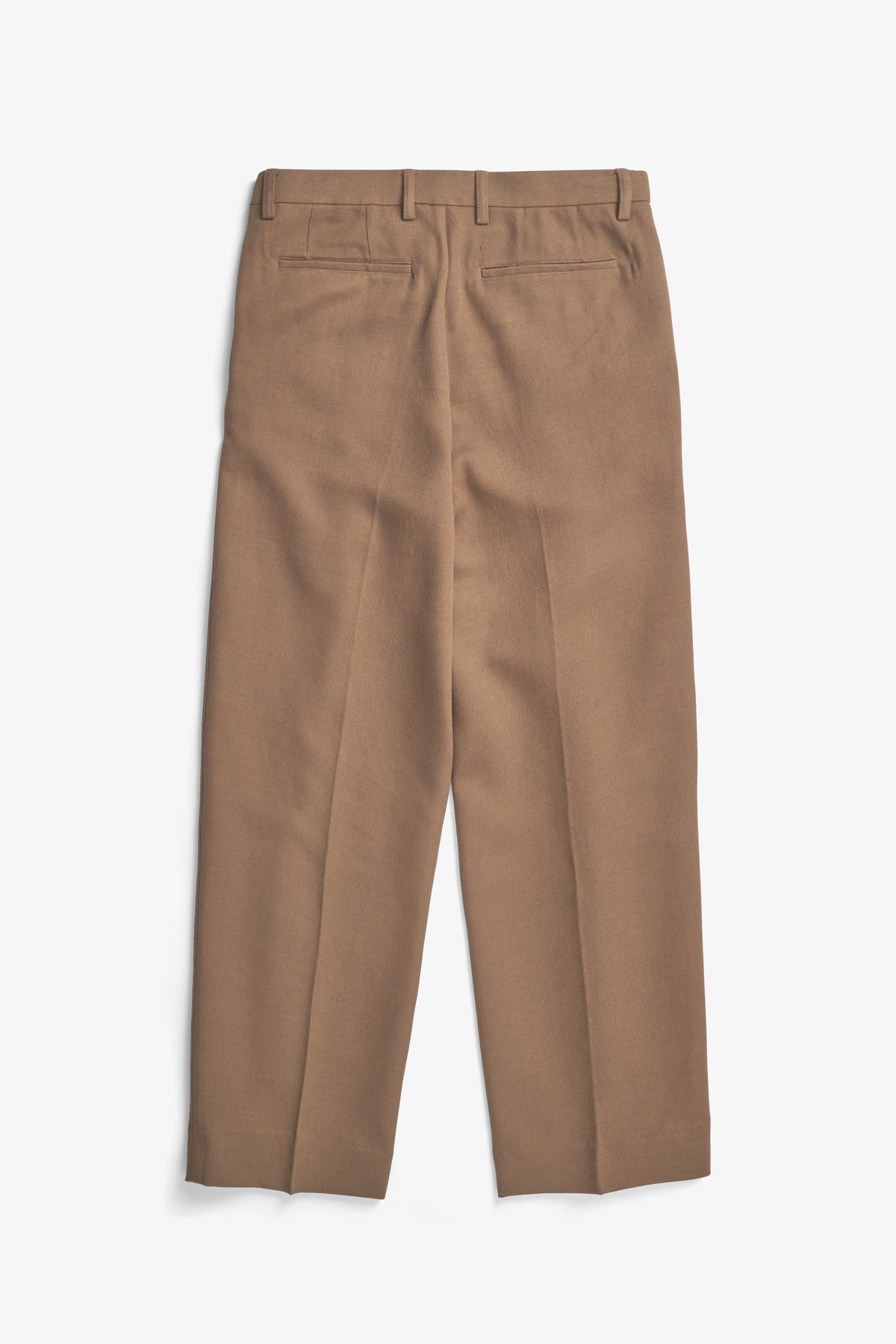 Benn Relaxed Cavalry Cotton Wool Pleated Trouser
