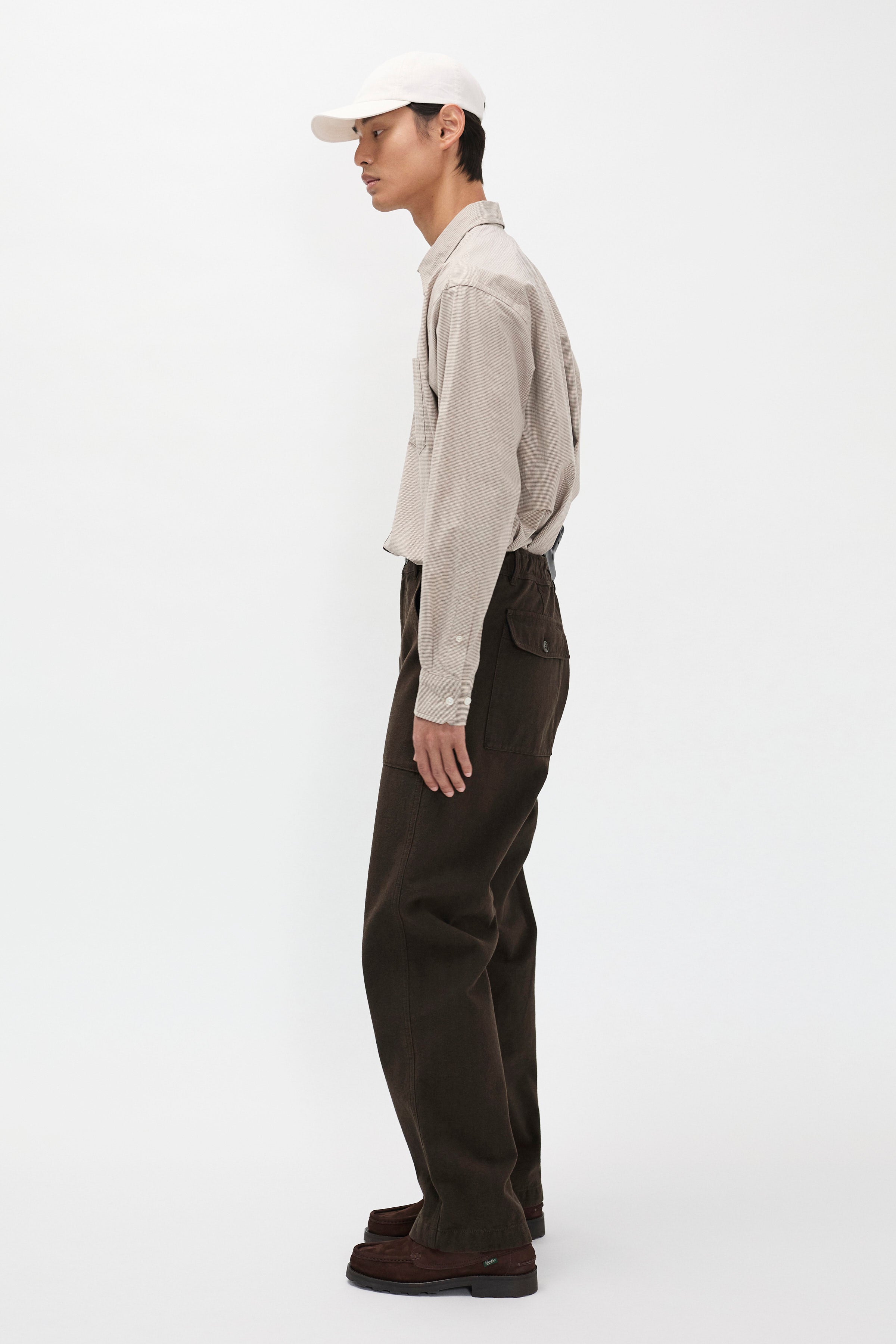 Kvitfjell Relaxed Cotton Wool Herringbone Pant