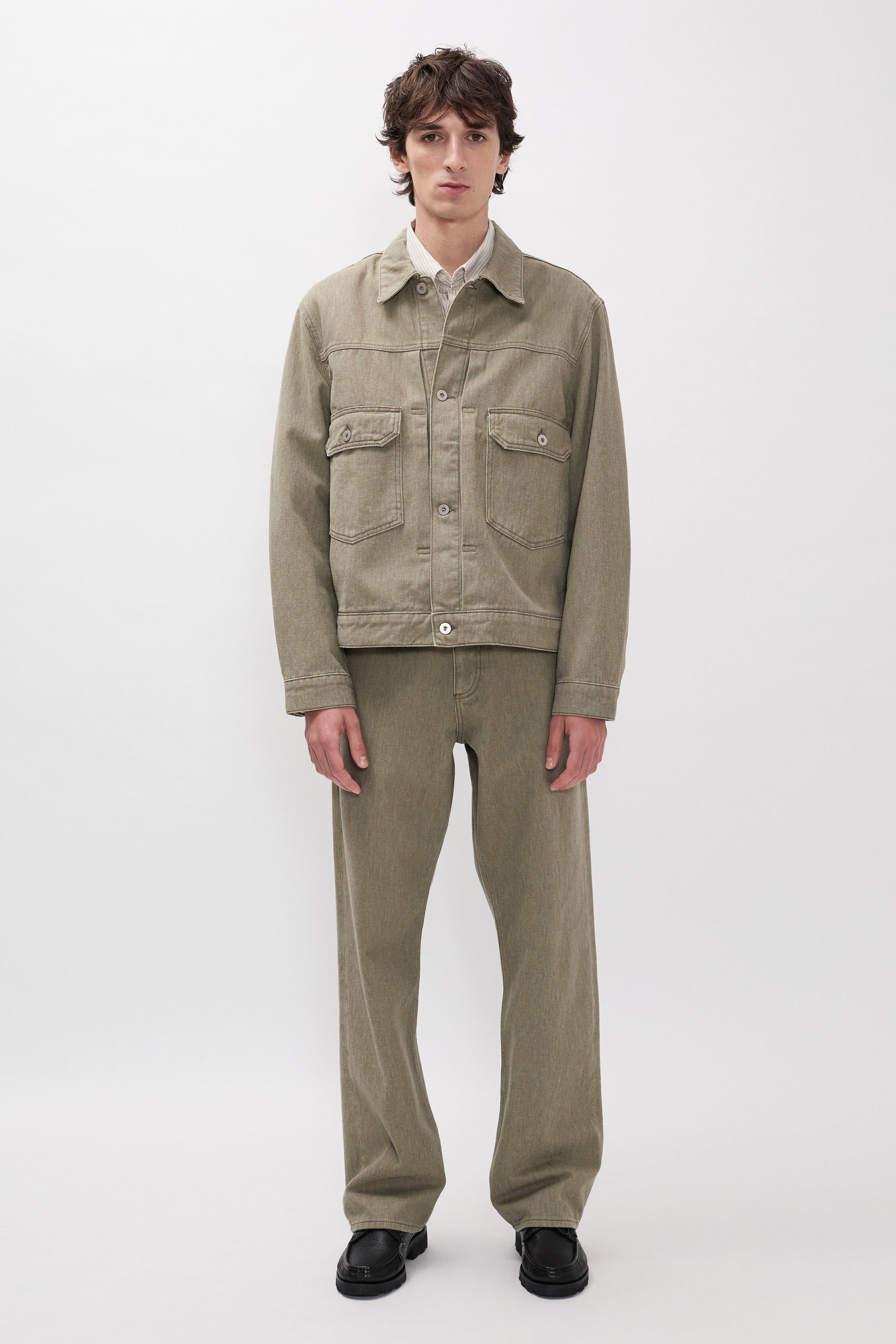 Korshavn Relaxed 5 Pocket Resist Dyed Twill