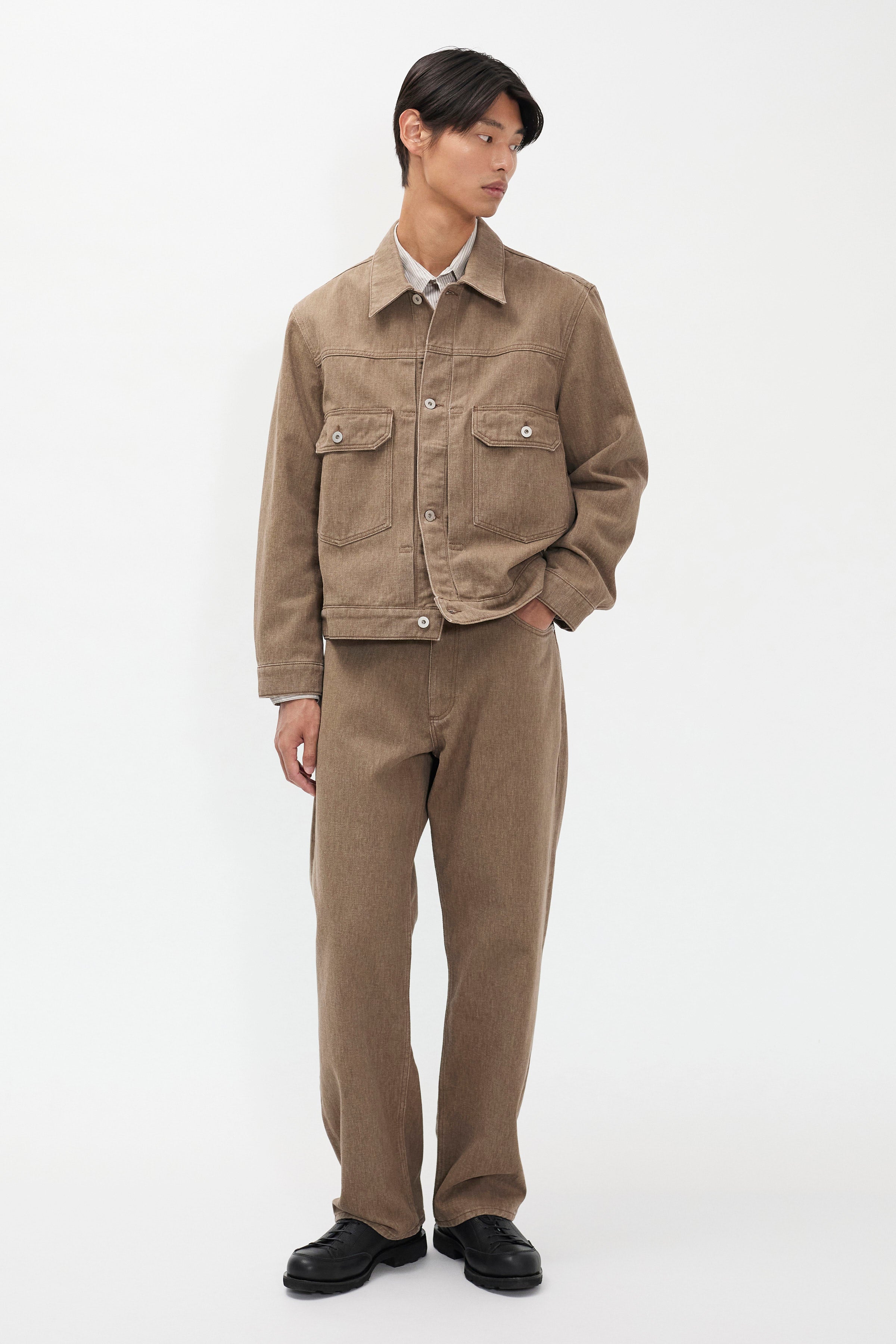 Korshavn Relaxed 5 Pocket Resist Dyed Twill