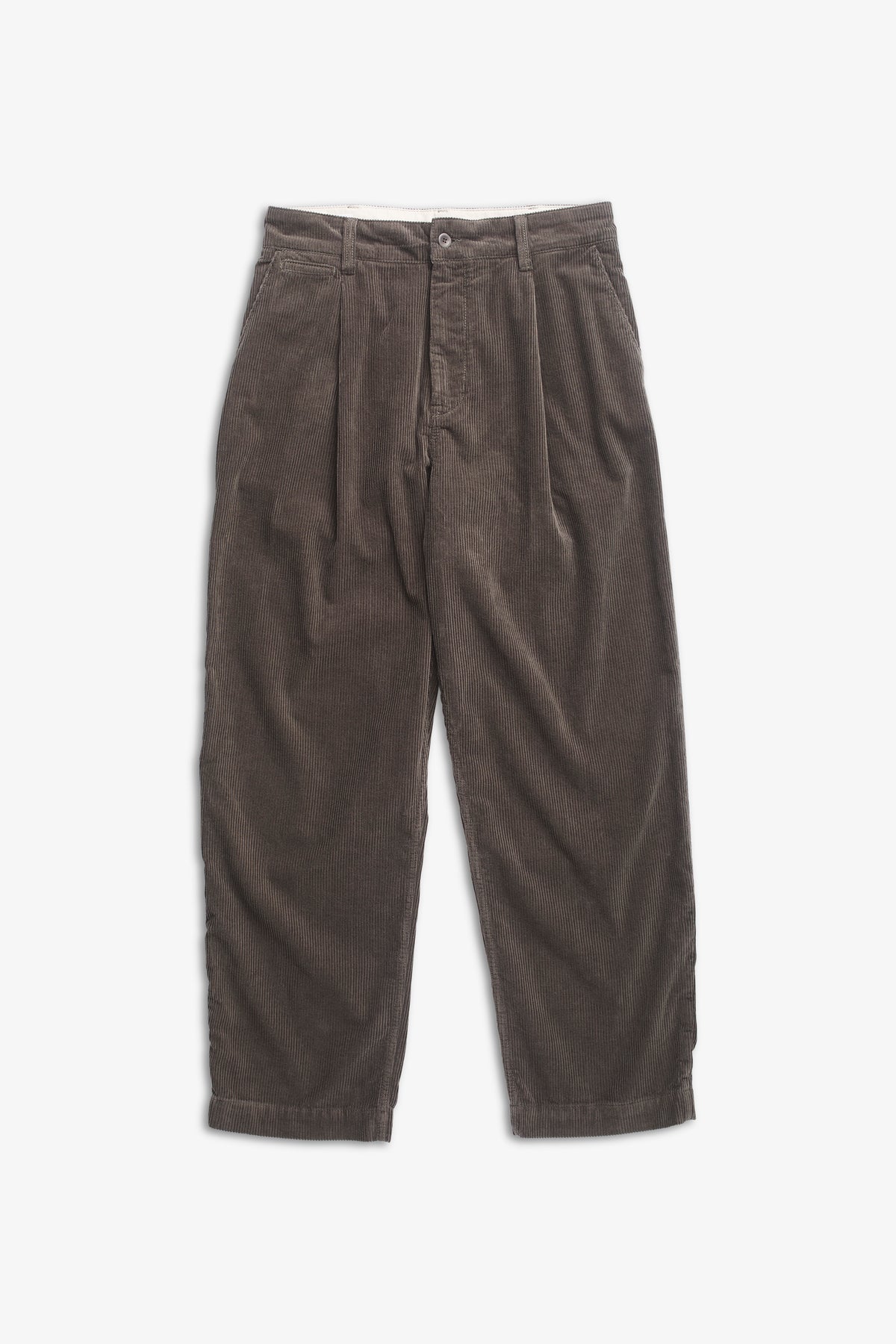 Volda Pleated Wide Wale Corduroy Trouser