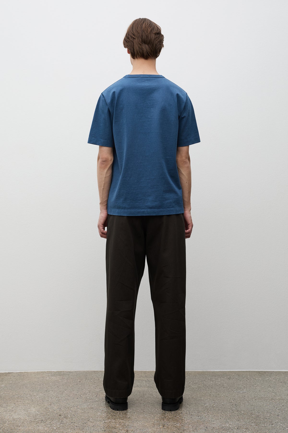 Volda Pleated Cotton Twill Trouser