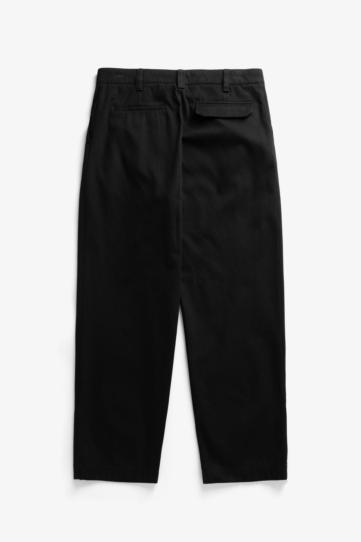 Volda Pleated Cotton Twill Trouser