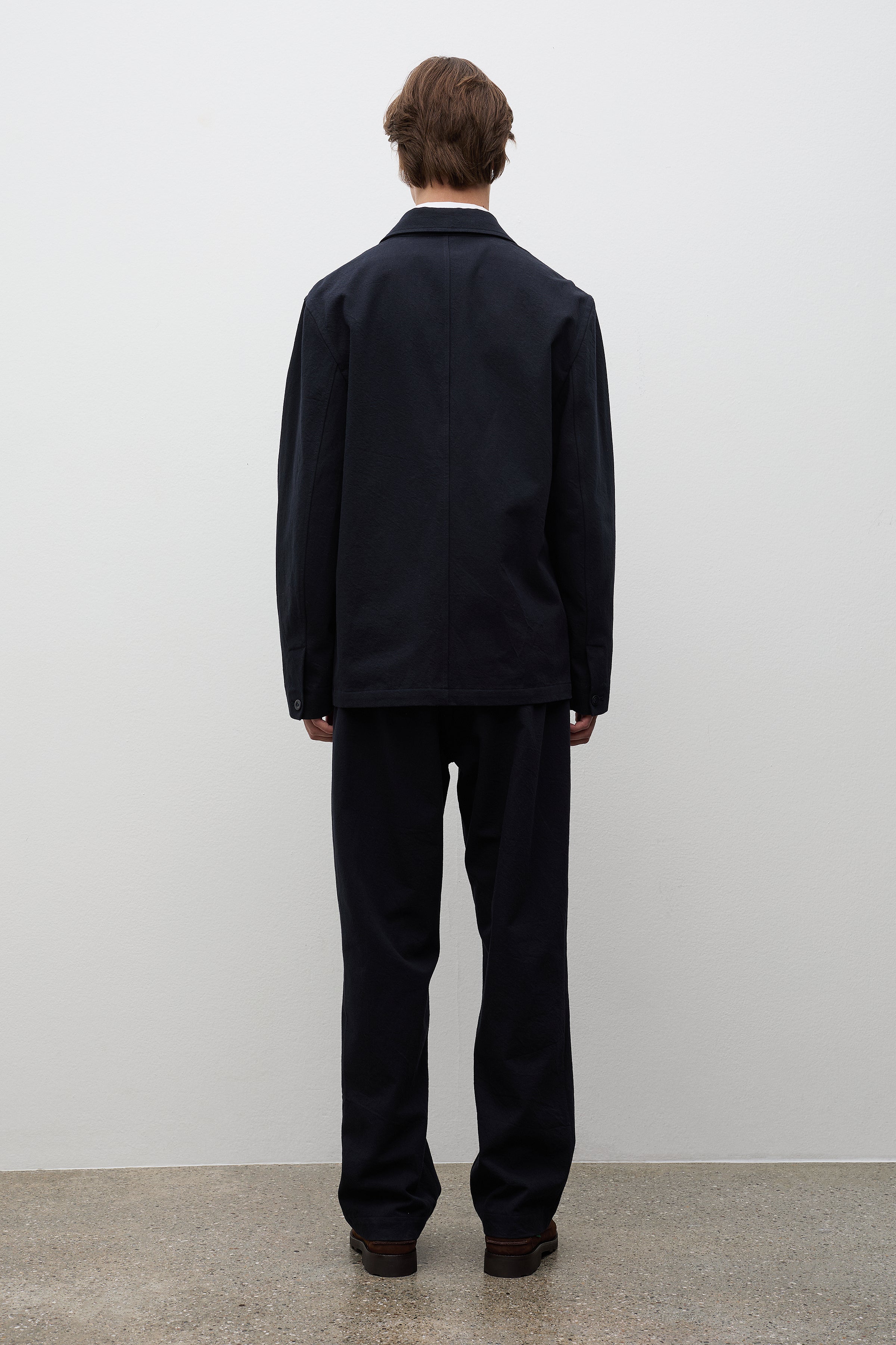 Hengifoss High Waist Cotton Wool Twill Trouser