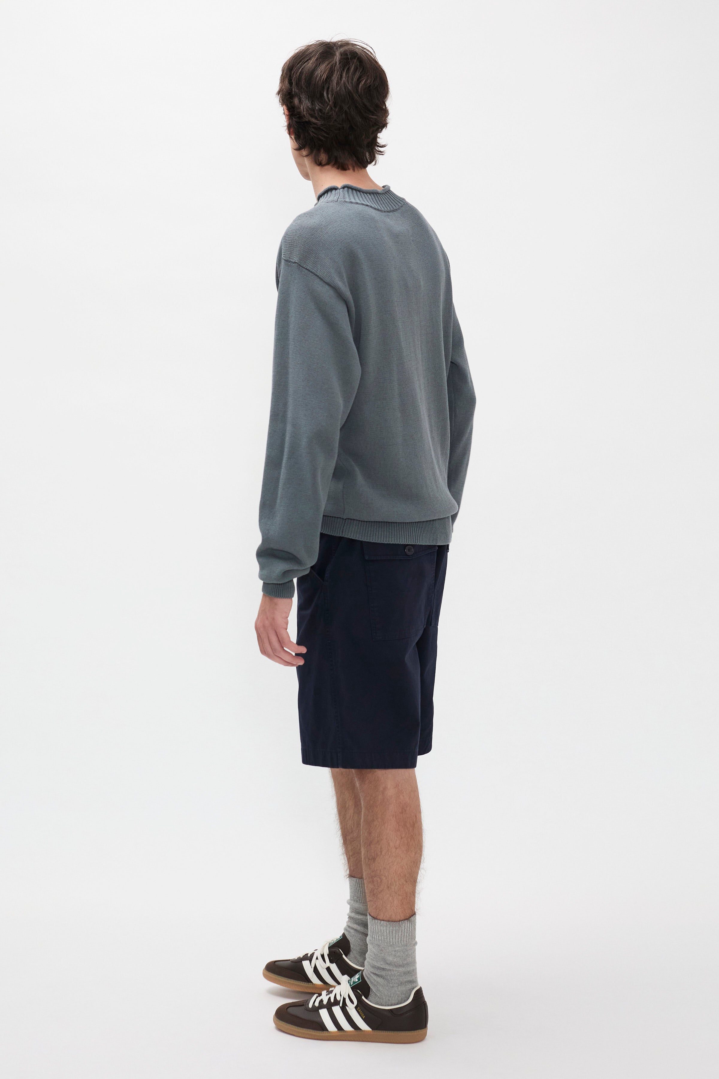 Kvitfjell Relaxed Cotton Twill Short