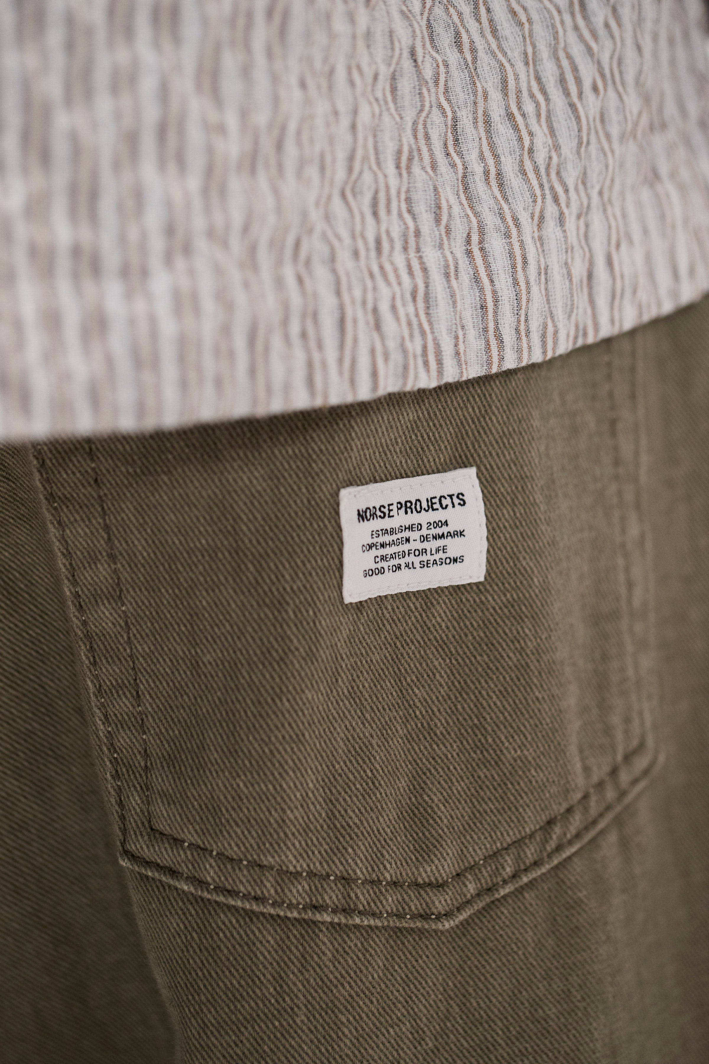 Korshavn Relaxed 5 Pocket Resist Dyed Twill Short