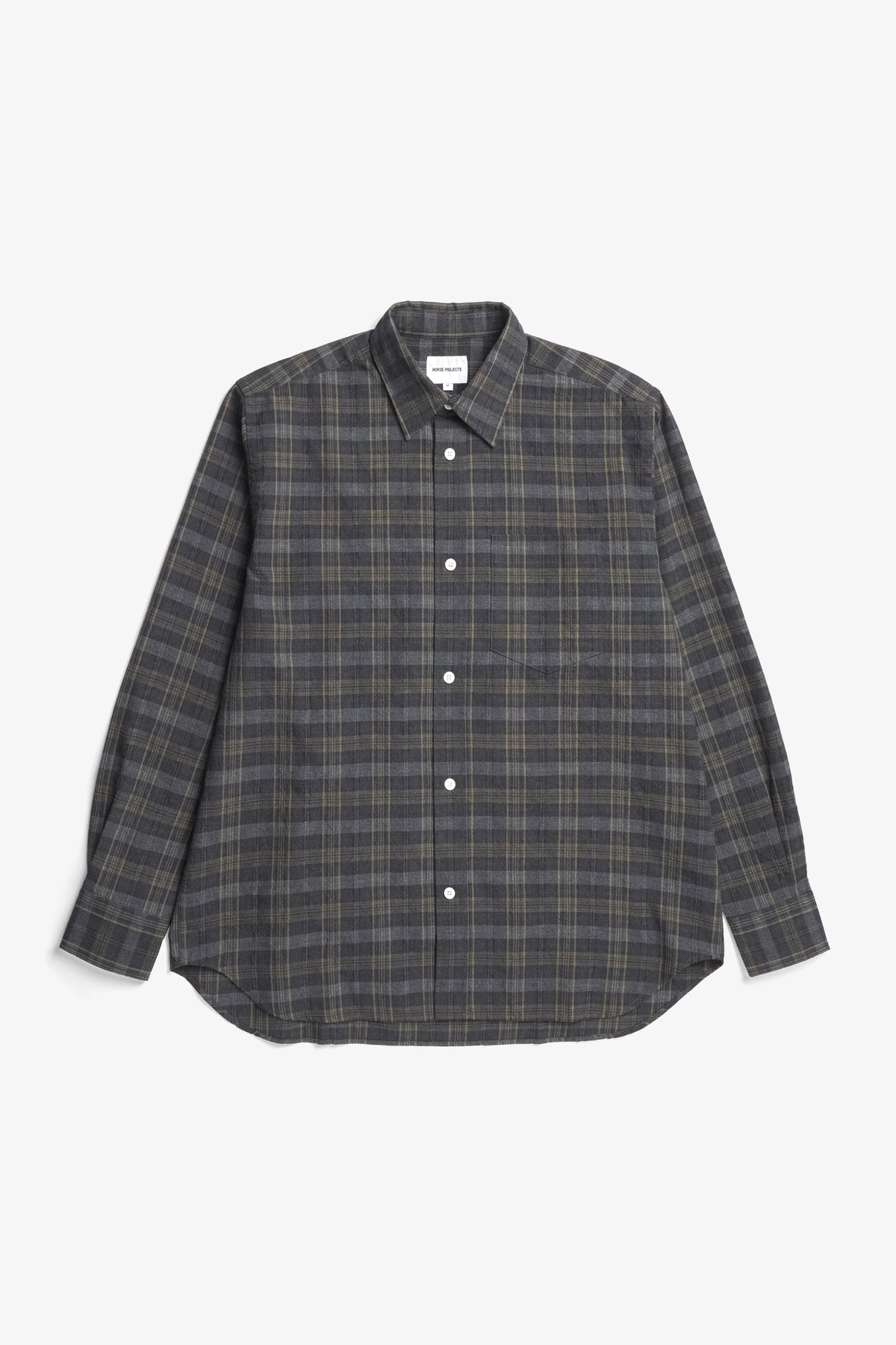 Espevik Oversized Wool Check Shirt