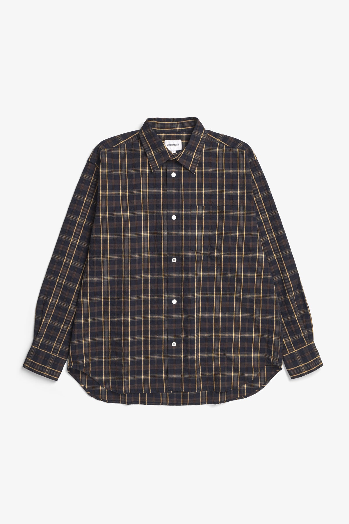 Espevik Oversized Wool Check Shirt