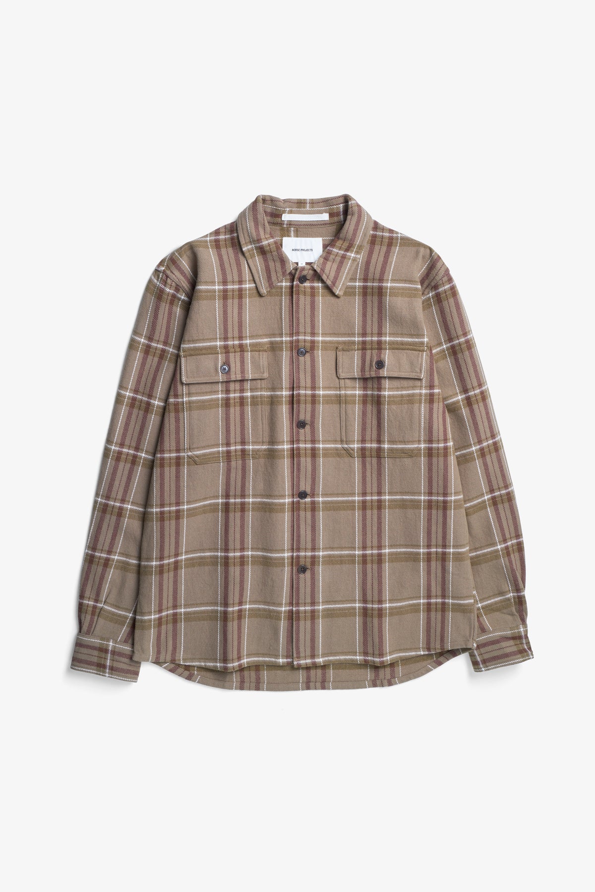 Hjalmer Heavy Twill Check Overshirt