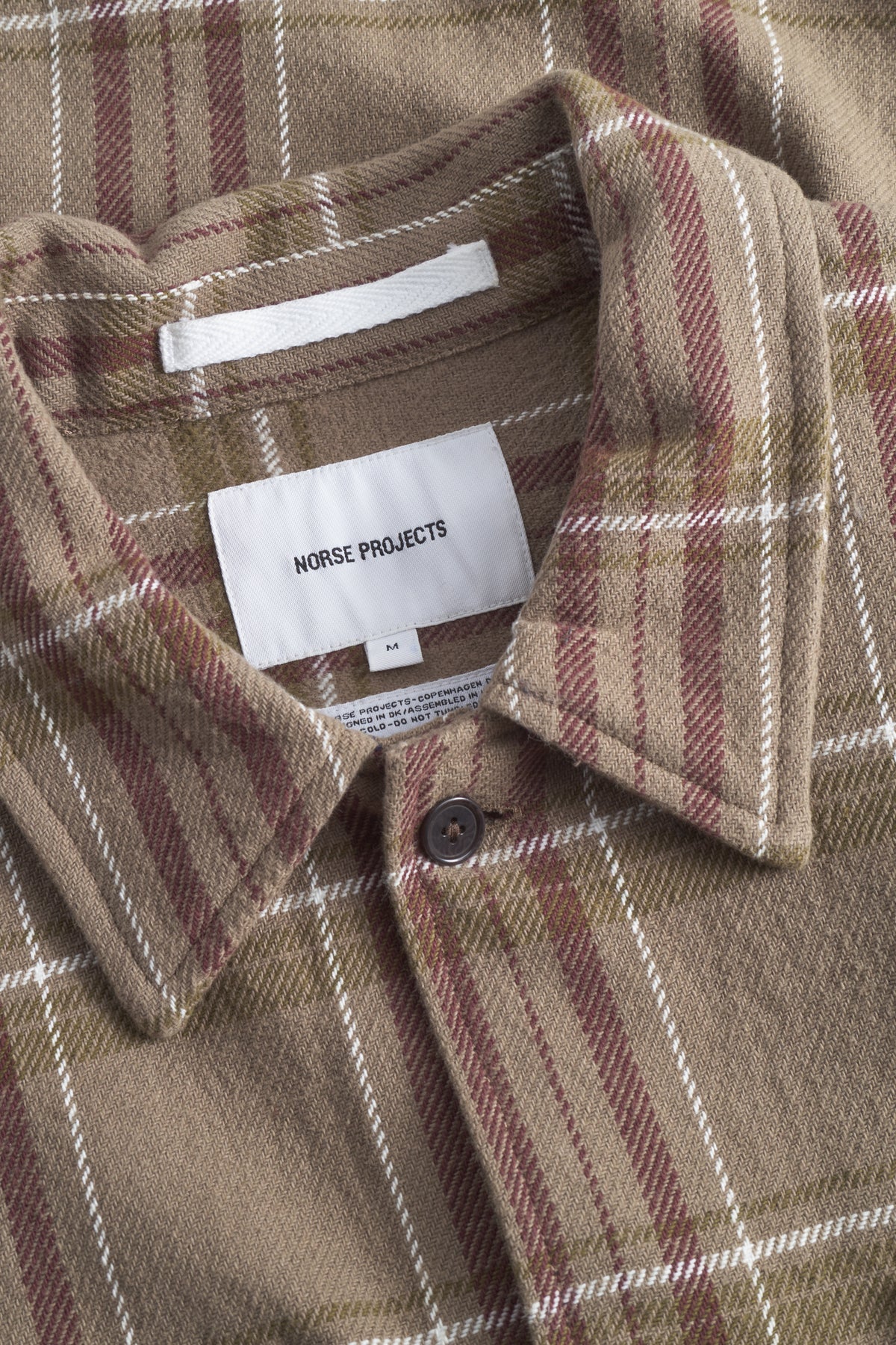 Hjalmer Heavy Twill Check Overshirt