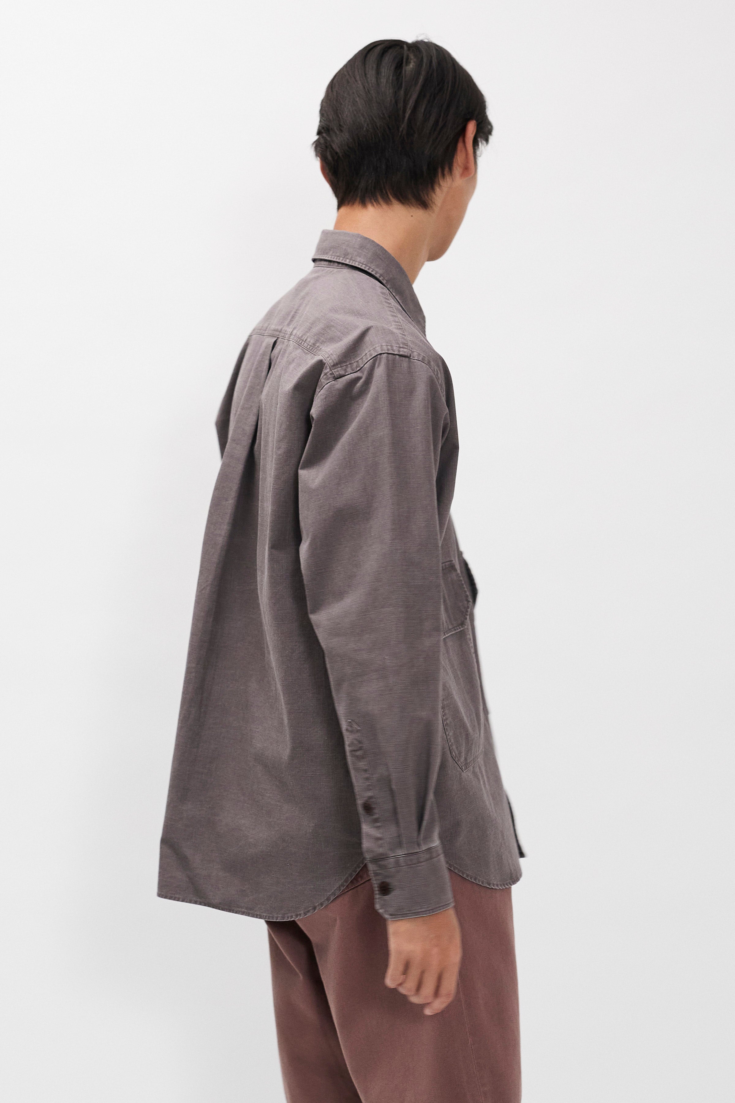 Espevik Faded Pigment Dyed Oversize Utility Shirt