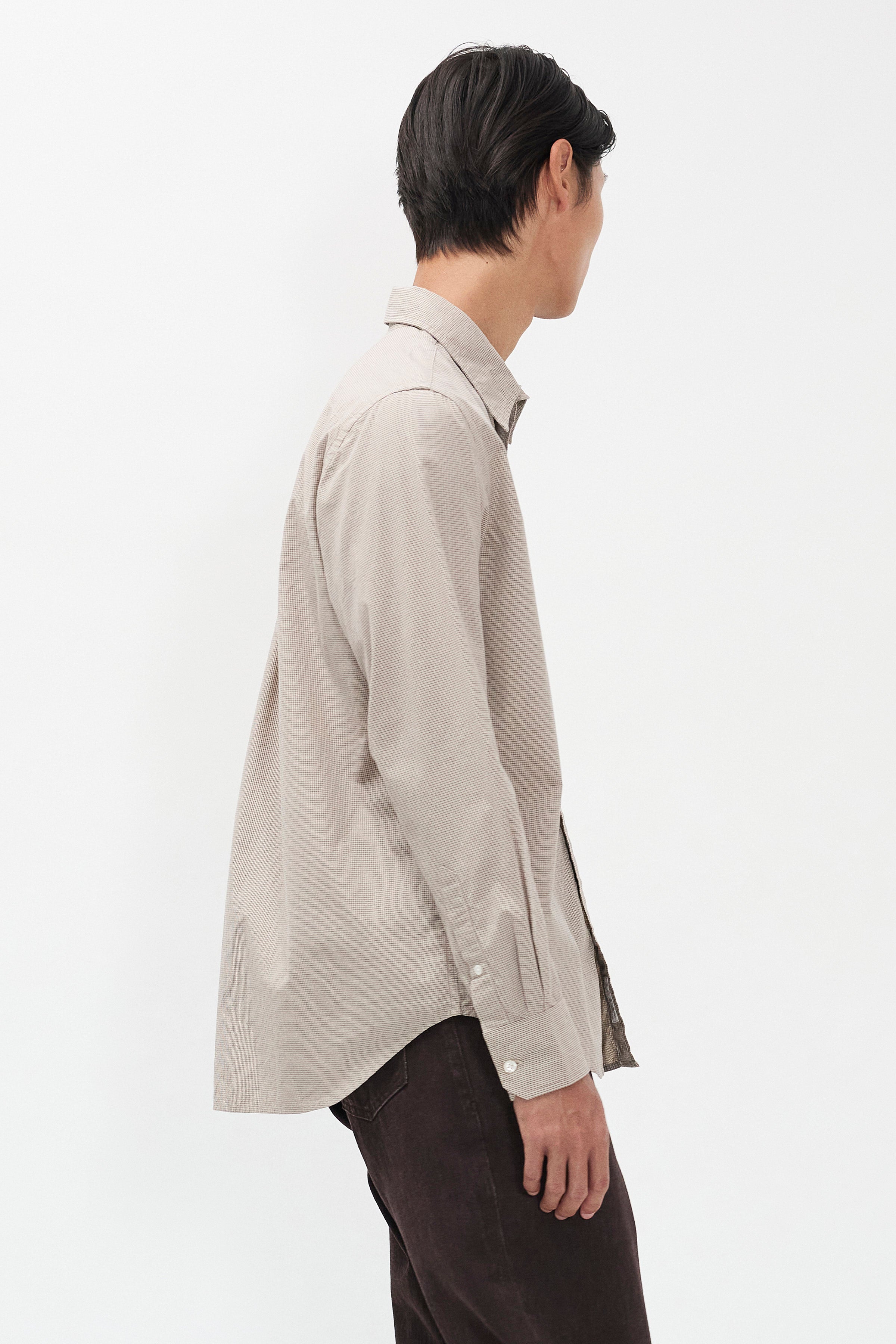 新品未使用AP STUDIO Herringbone Check shirt Checked Herringbone Shirt L/S Style: 30-203482US - LINDBERGH