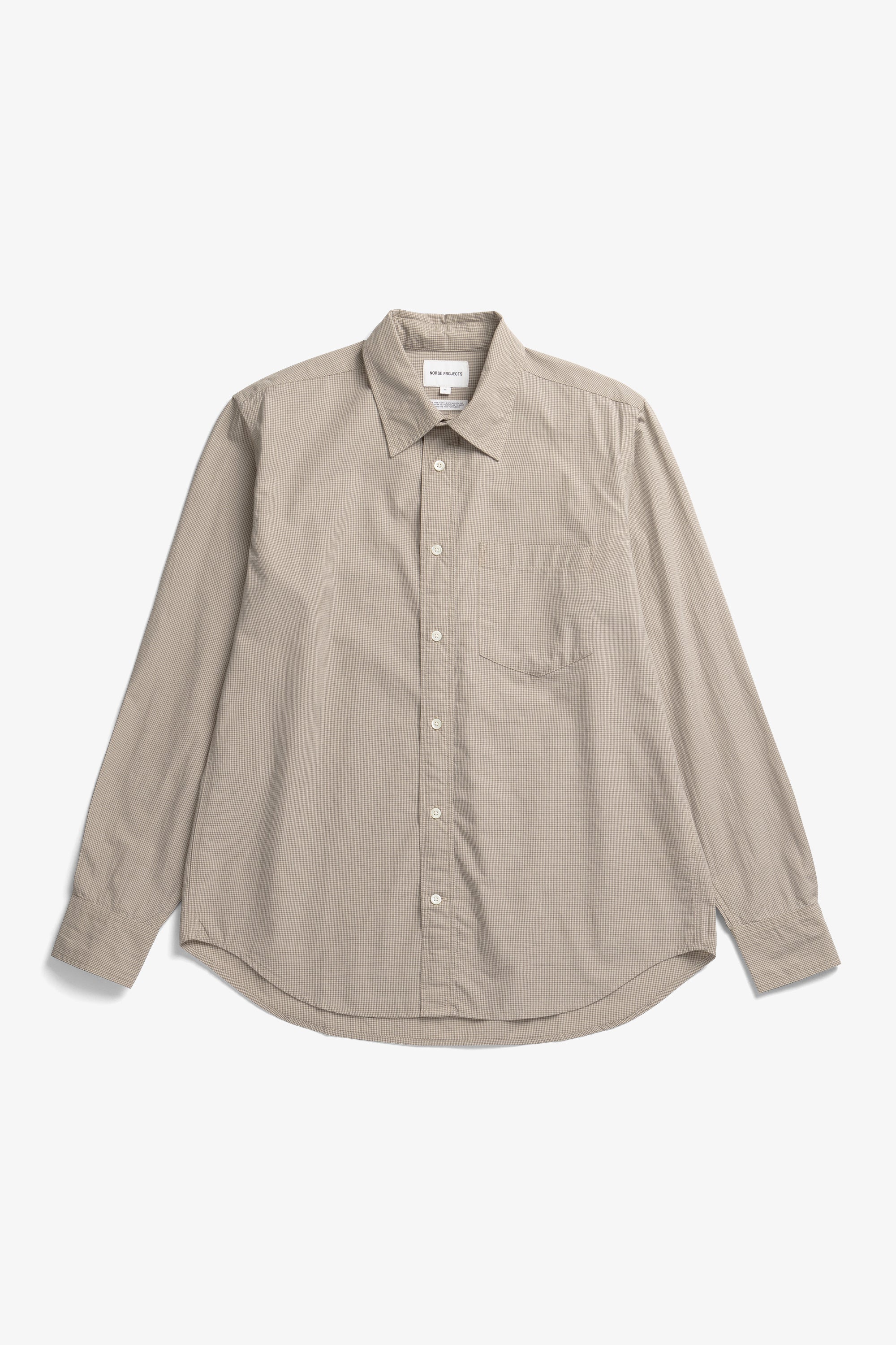 Kongshoved Poplin Micro Check Shirt