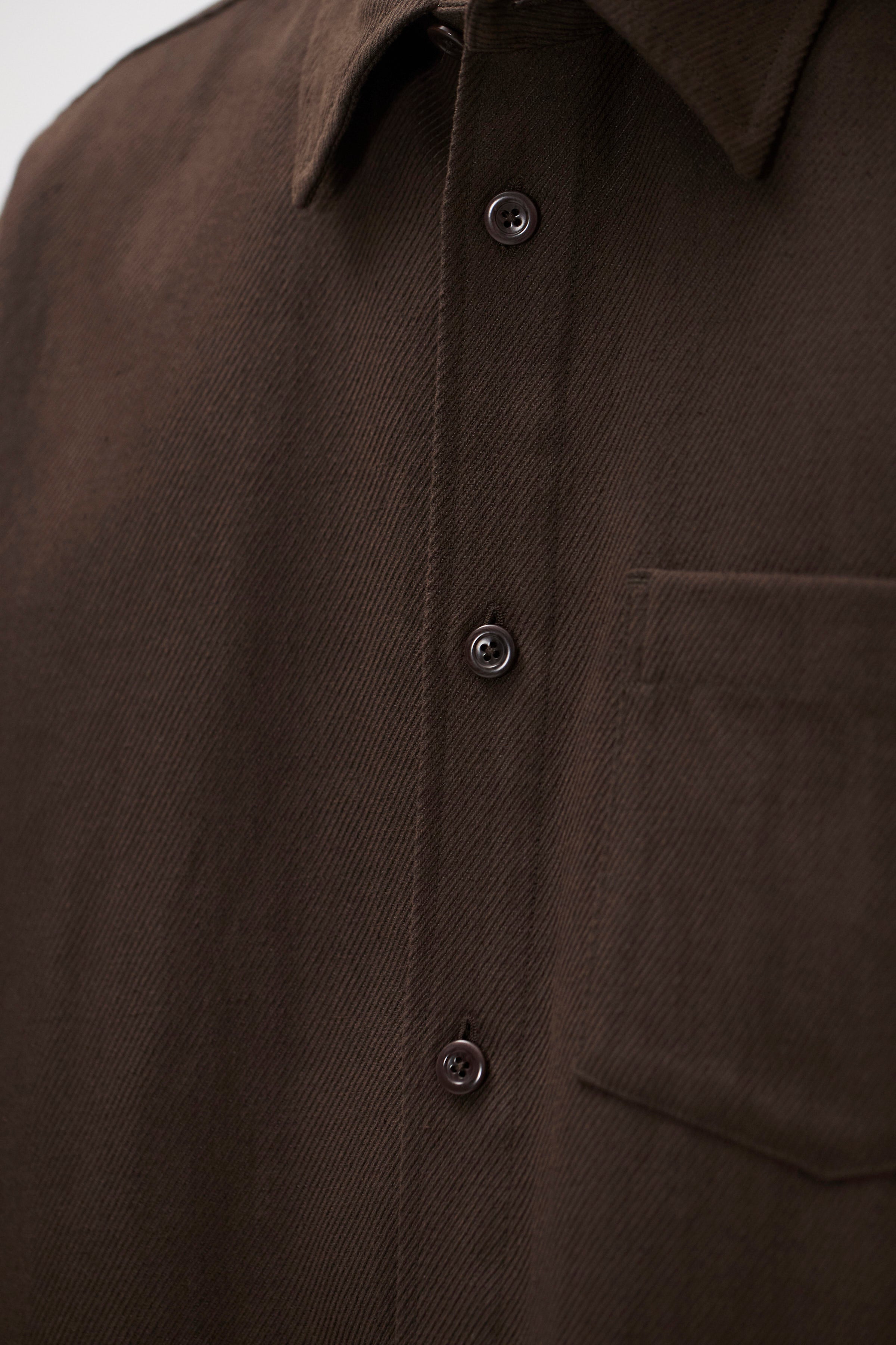 Ulriken Oversized Cotton Linen Twill SS Shirt