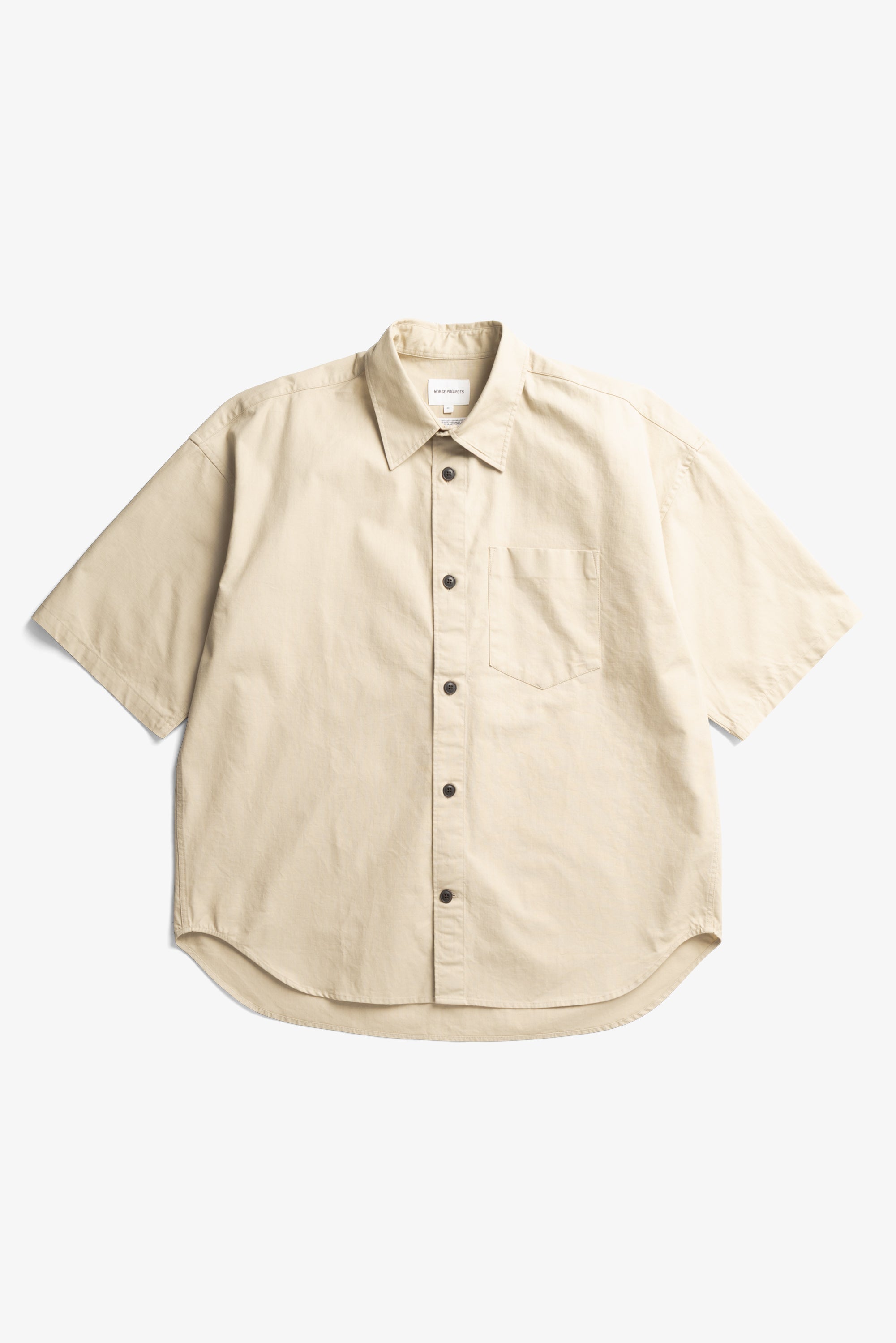 Espevik Oversized Faded Pigment Dyed SS Shirt