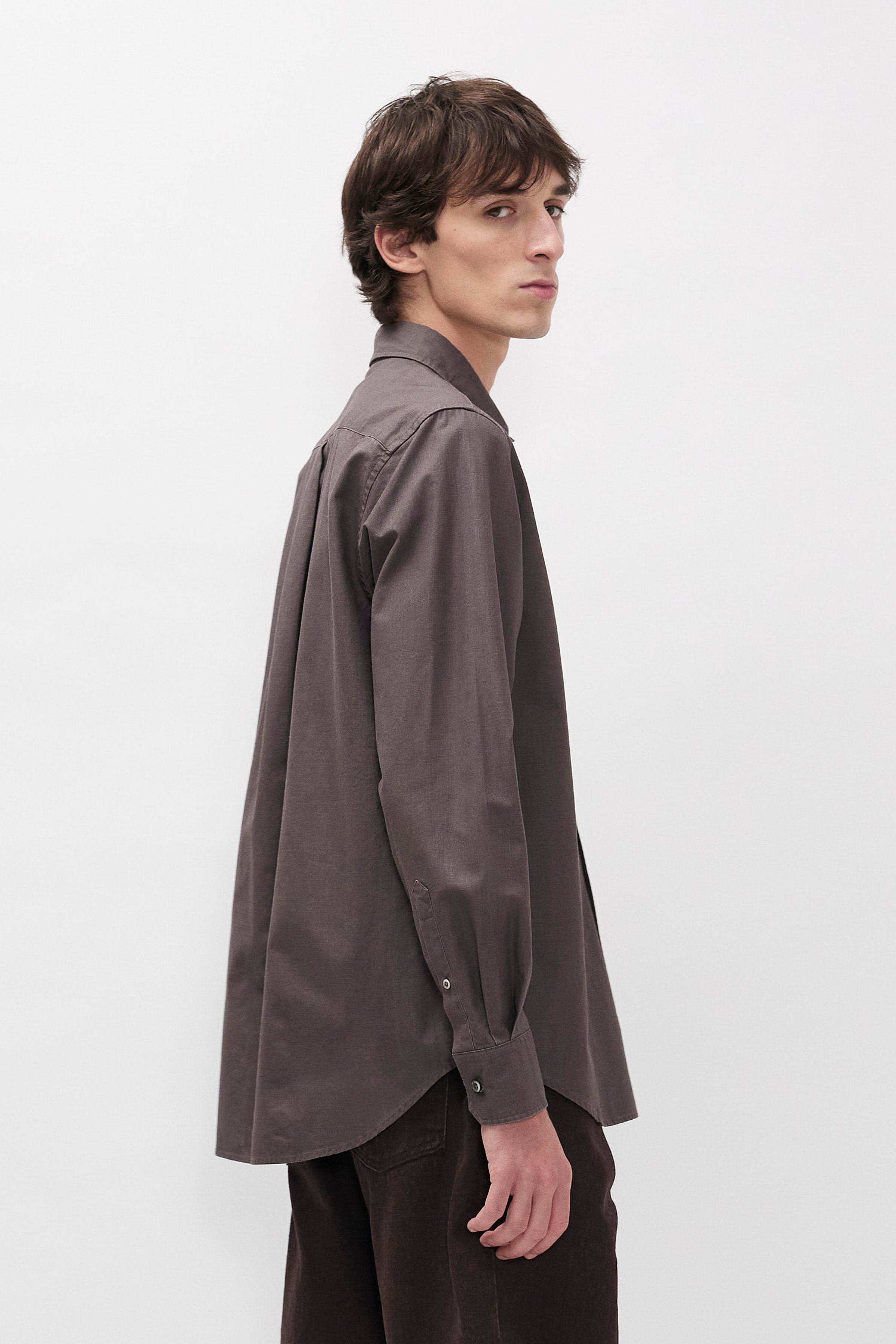 Kongshoved Cotton Faded Pigment Dyed Relaxed Shirt