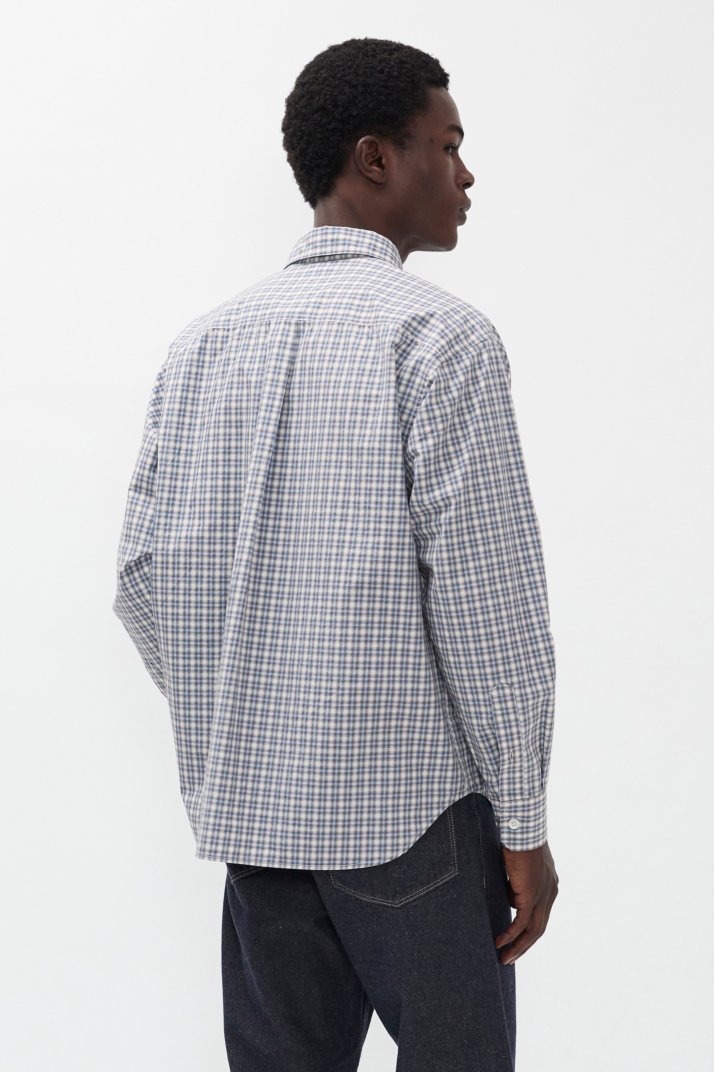 Falster Fine Check Oversize Shirt