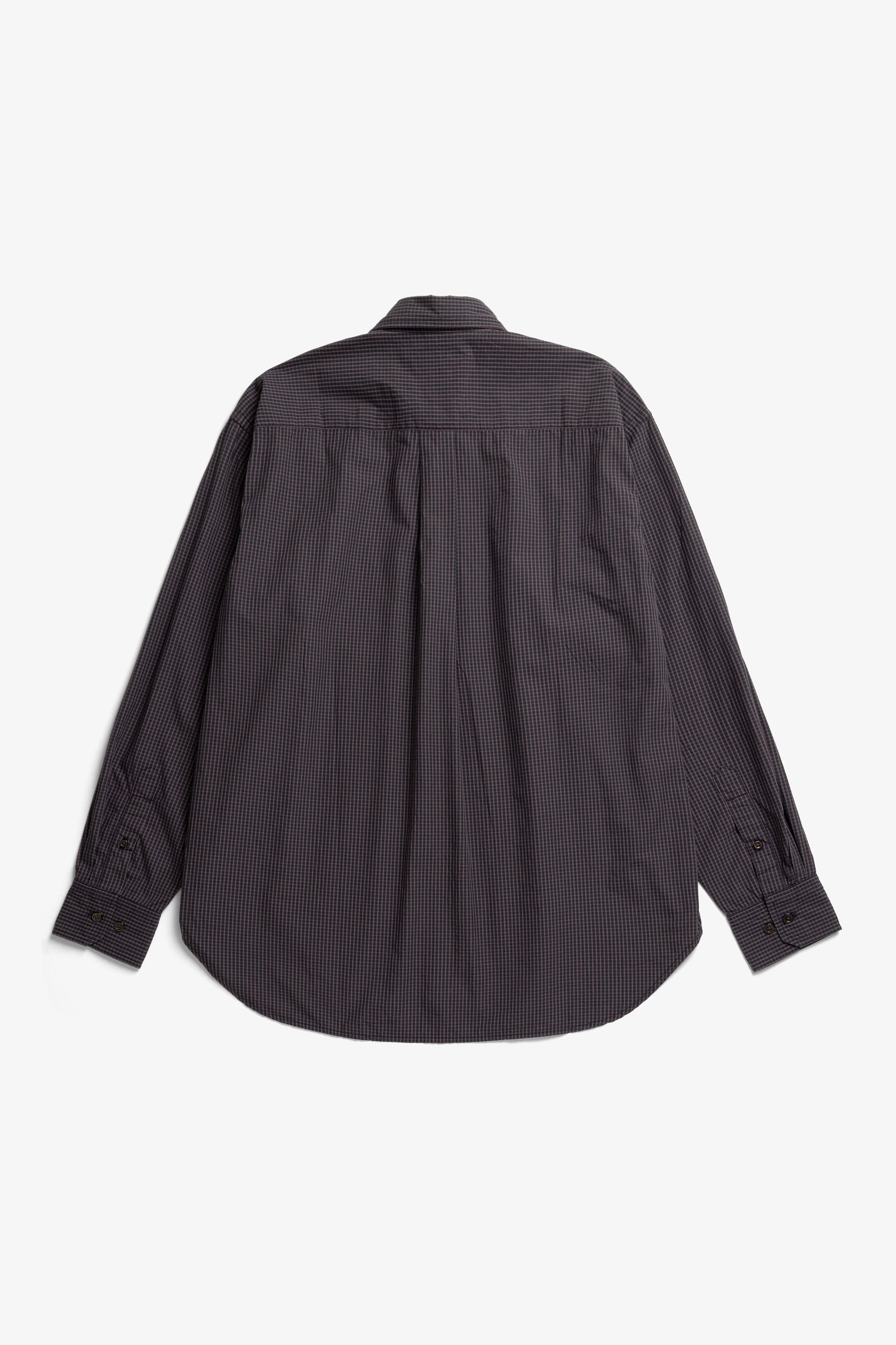 Espevik Oversize Poplin Check Shirt