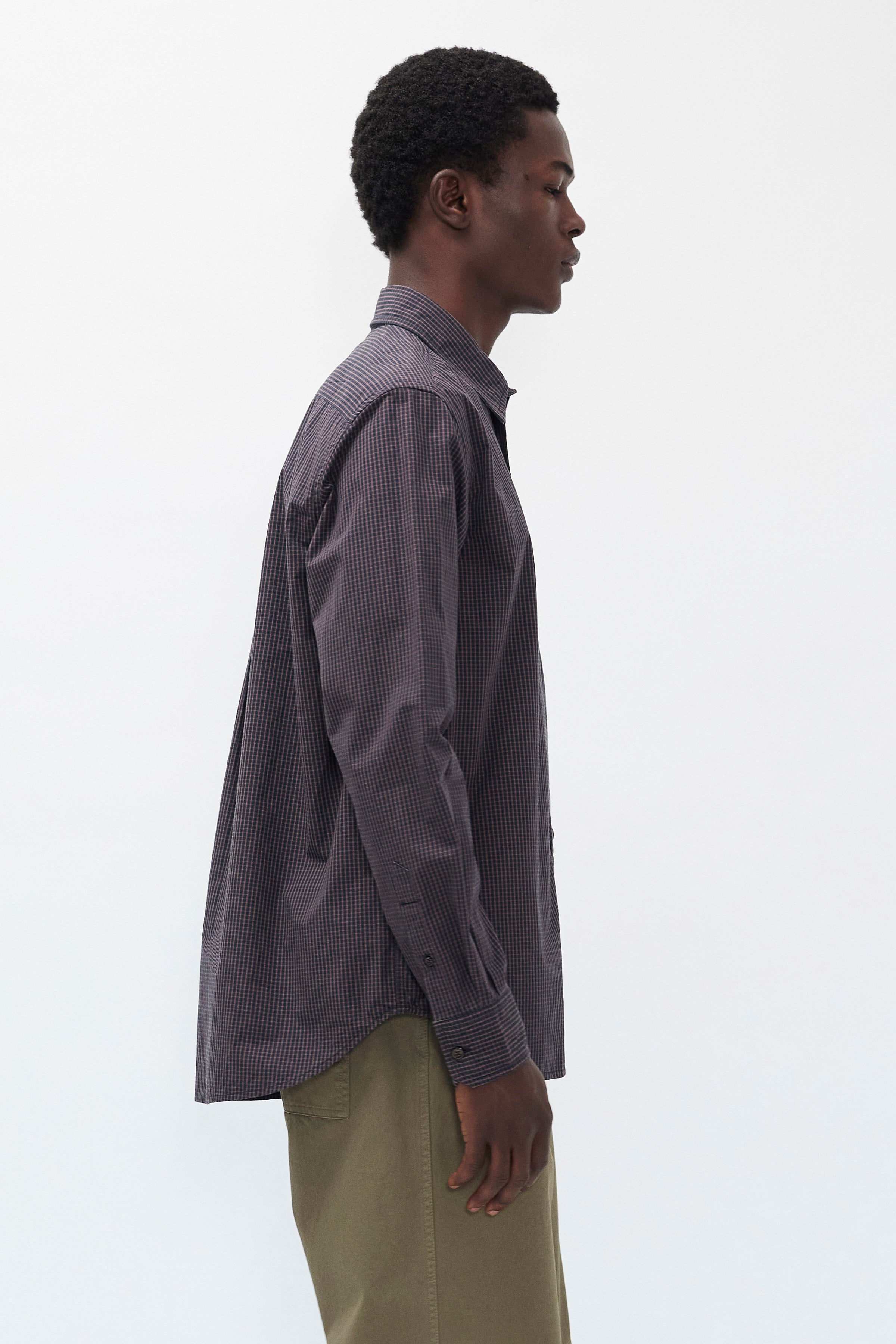 Kongshoved Poplin Mini Check Shirt