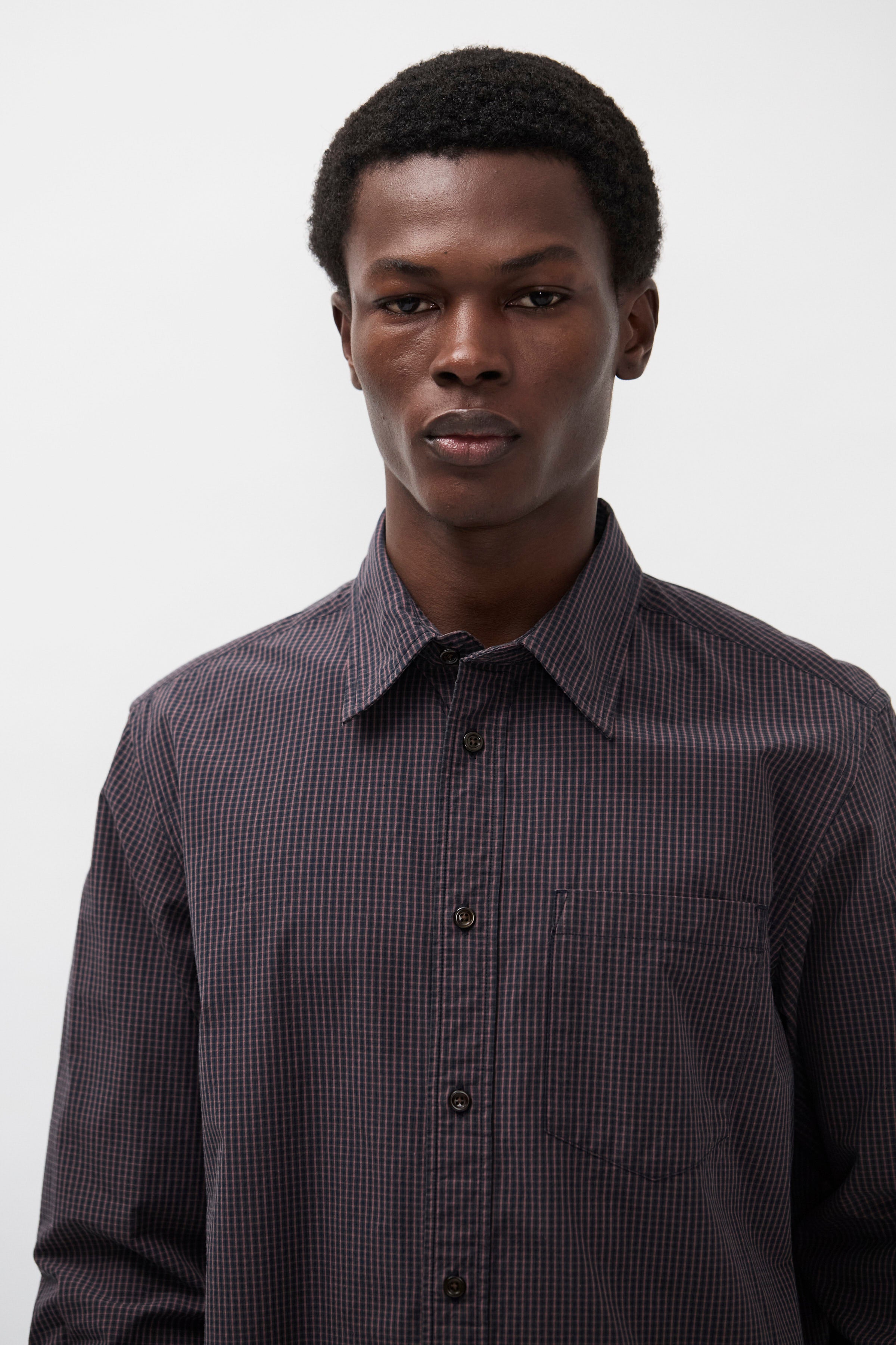 Kongshoved Poplin Mini Check Shirt