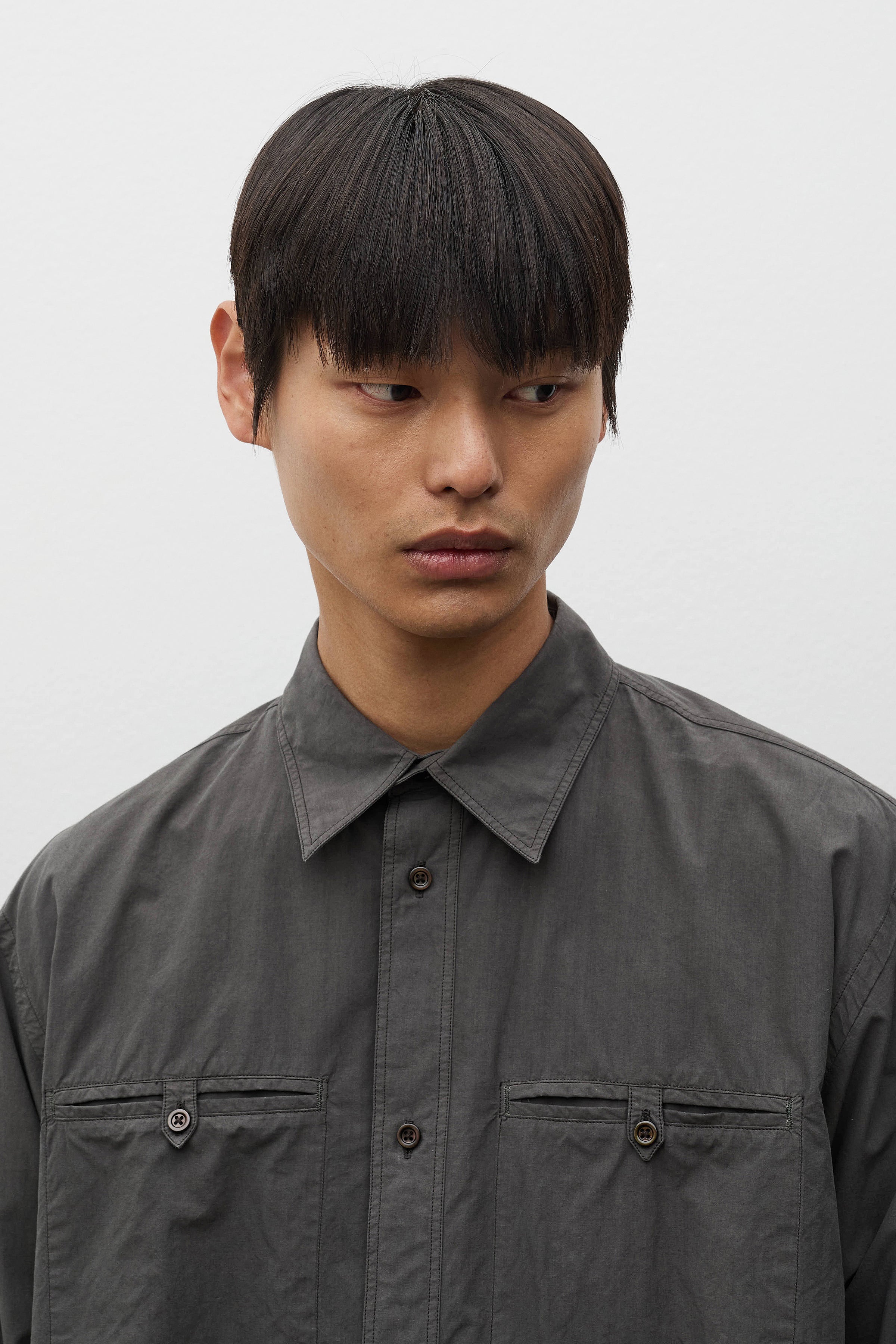 Falster Cotton Tencel Jet Oversize Shirt