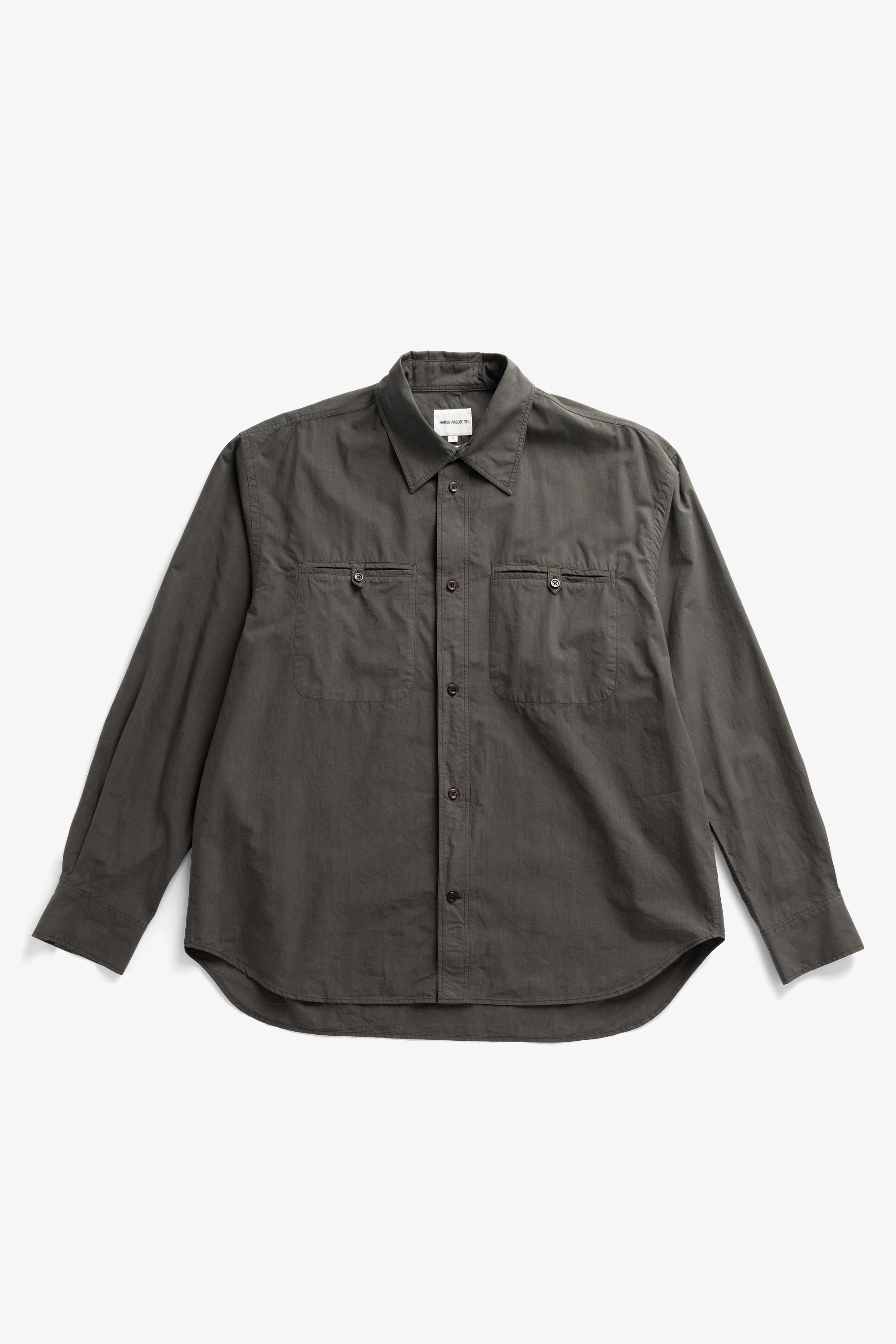 Falster Cotton Tencel Jet Oversize Shirt