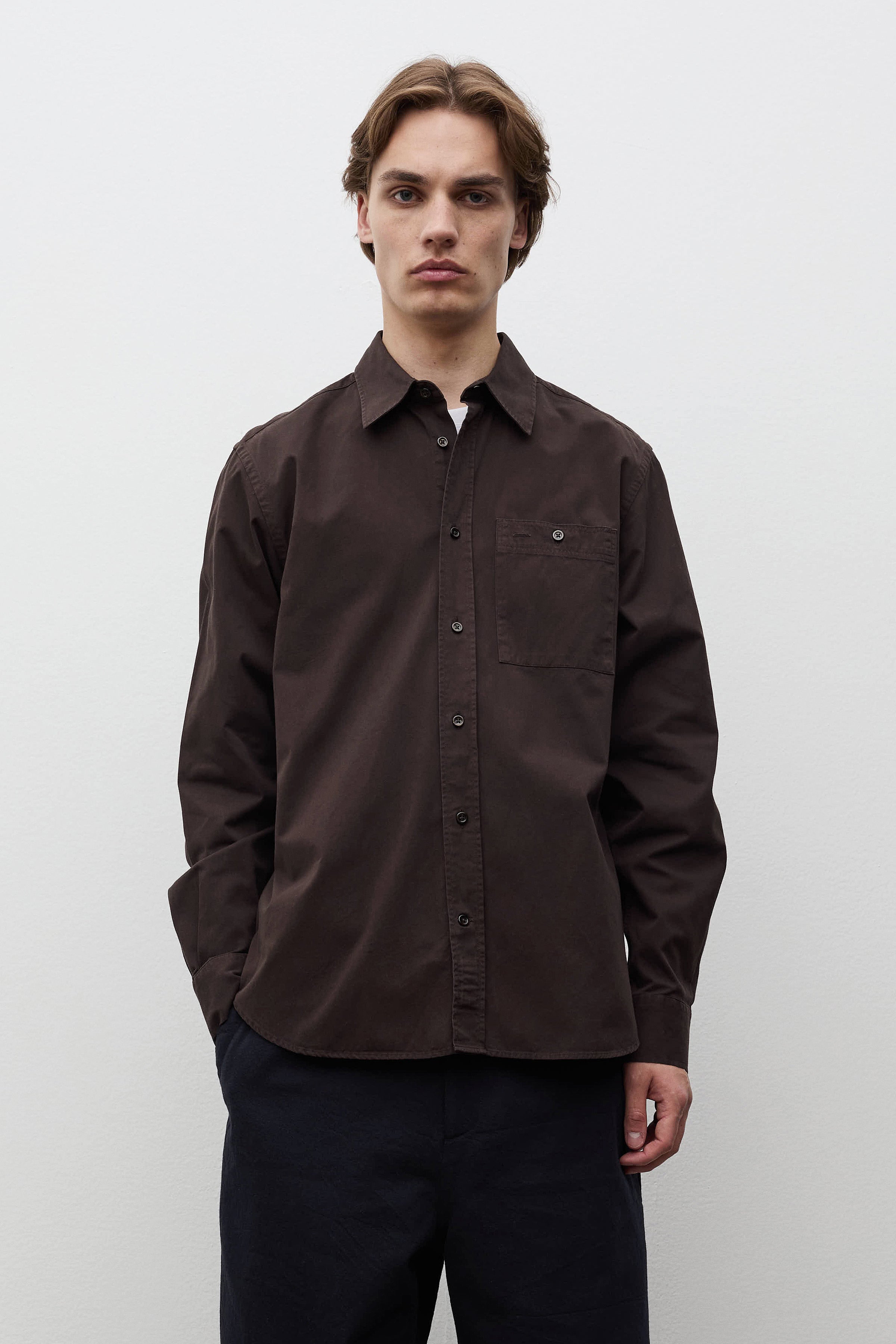 Kongshoved Cotton Twill GMD Relaxed Shirt