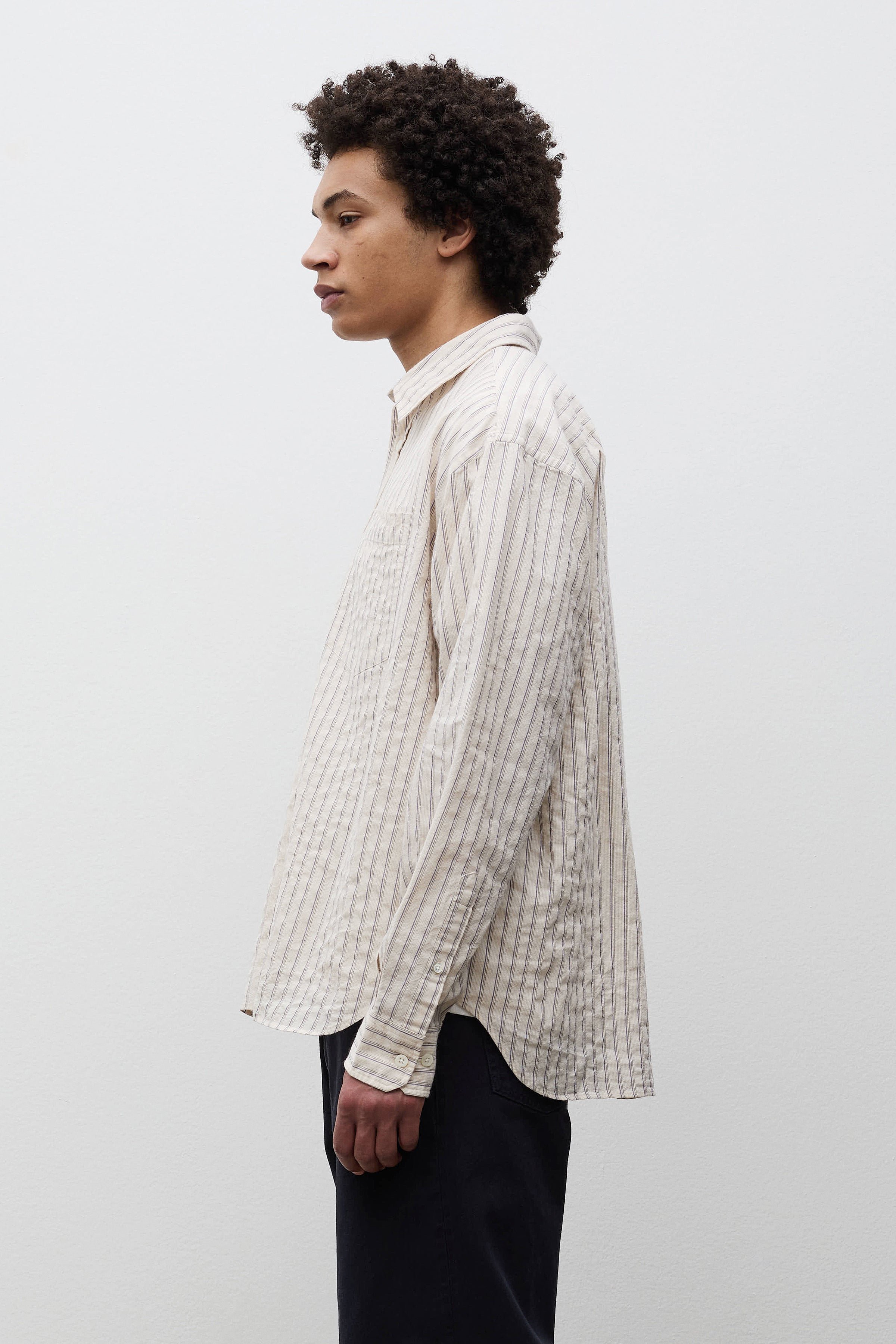 Falster Stripe Oversized Shirt