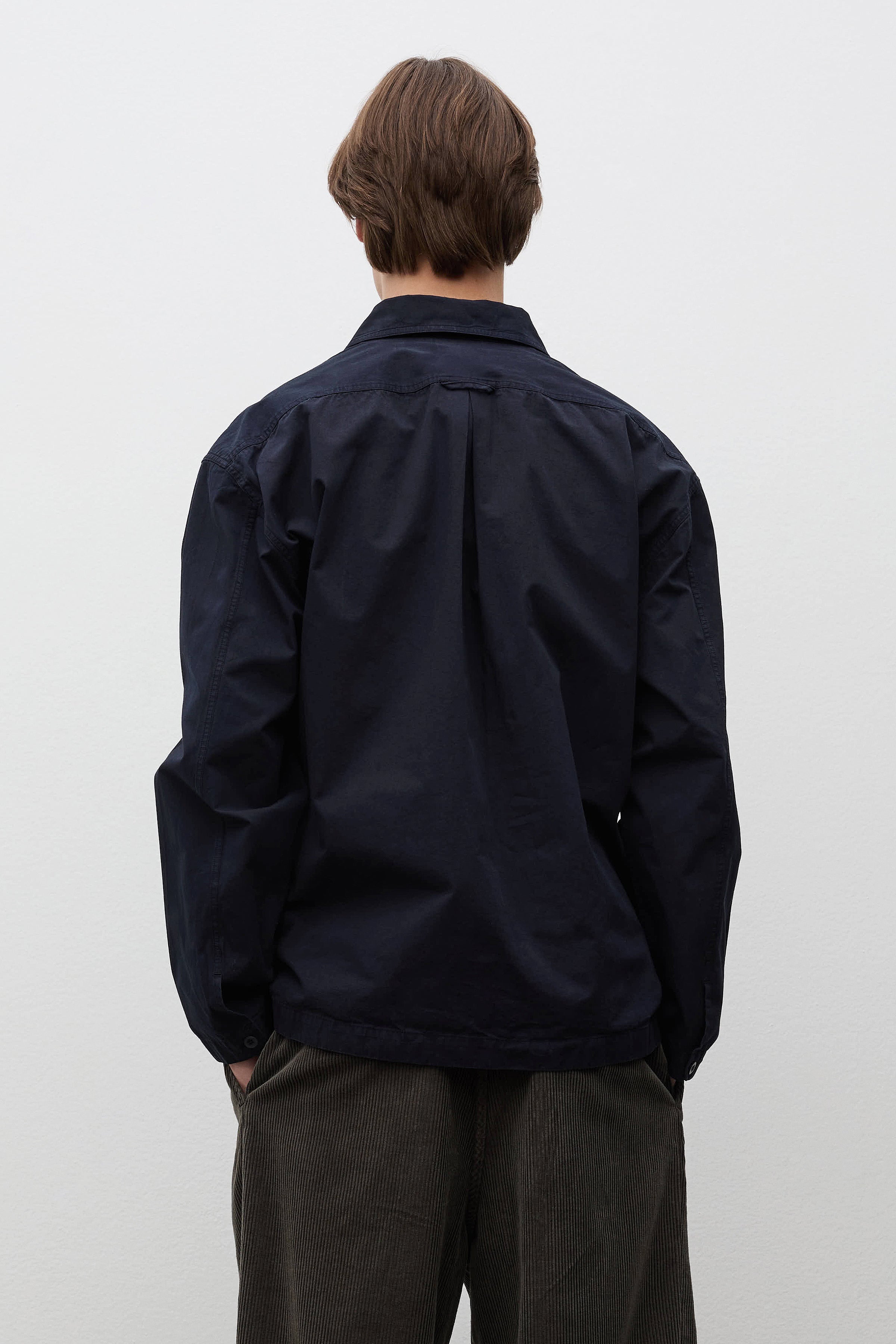 Grenskogen Compact Cotton Pullover Shirt