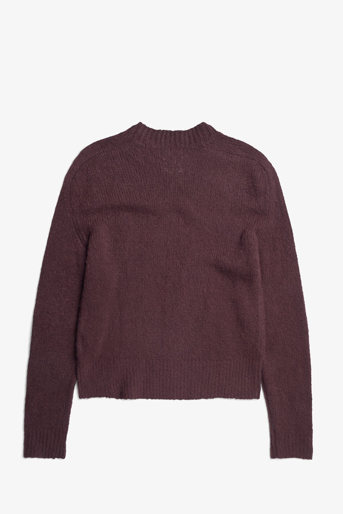 Rasmus Mock Neck Relaxed Brushed Sweater