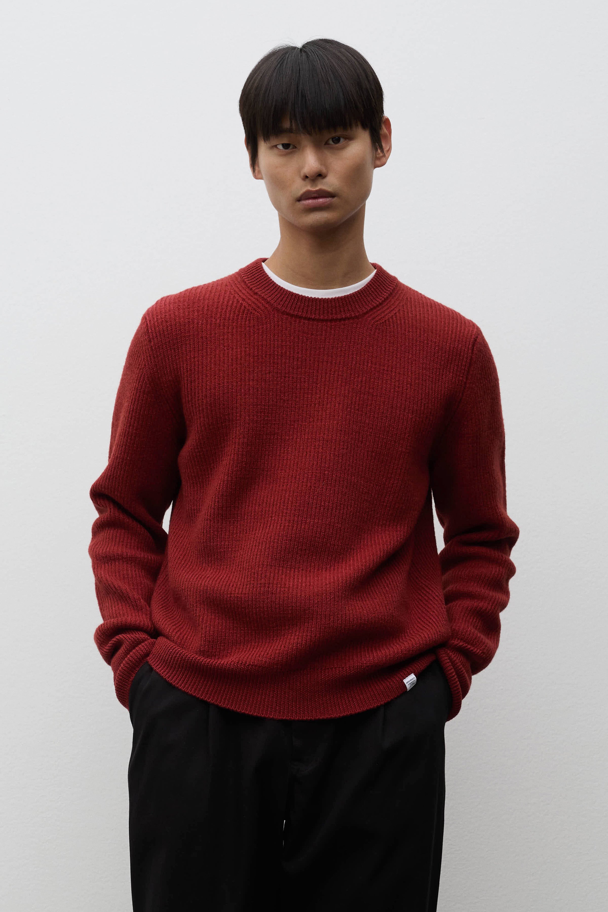 Henning Cotton Wool Rib Sweater