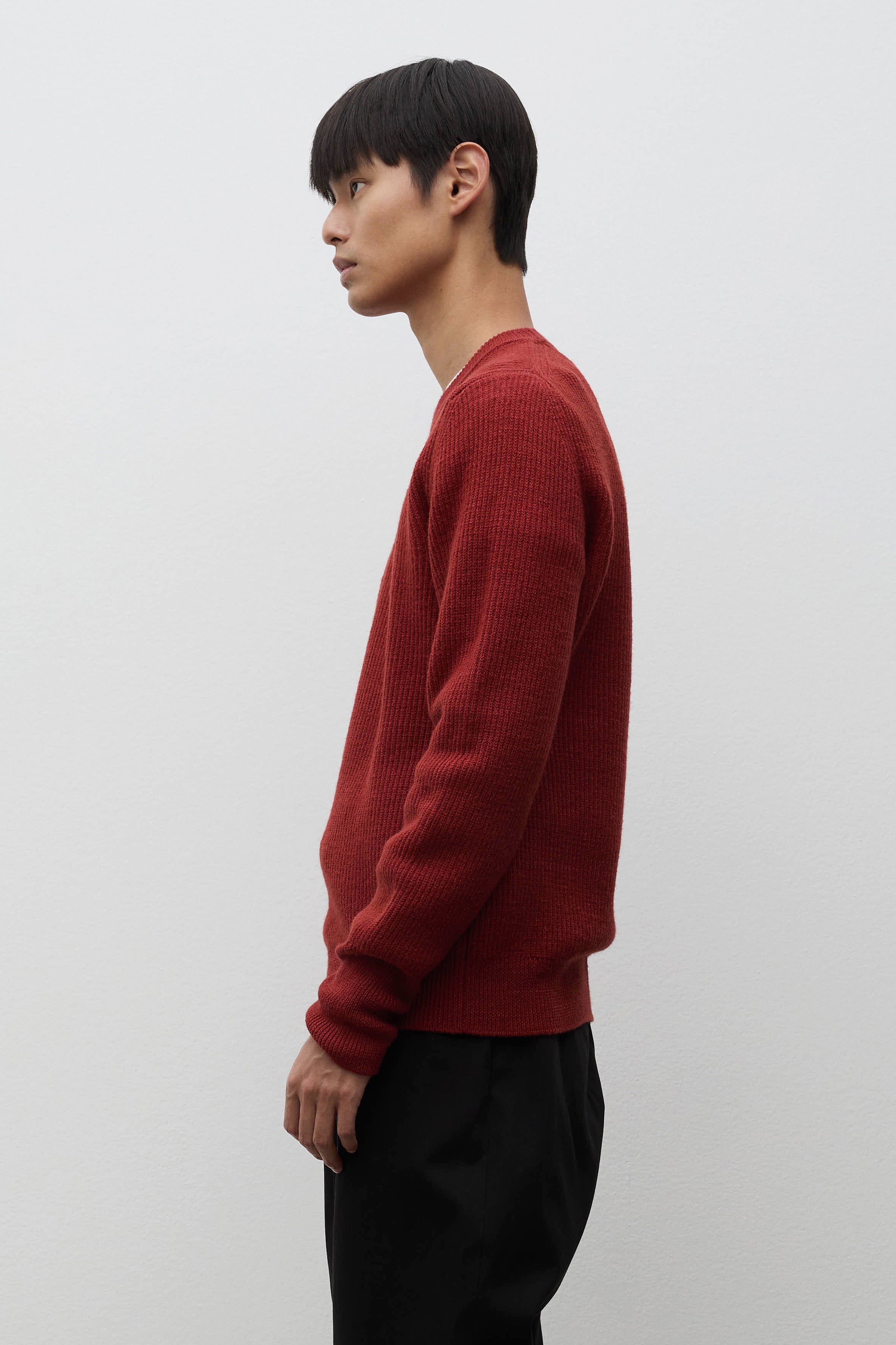 Henning Cotton Wool Rib Sweater
