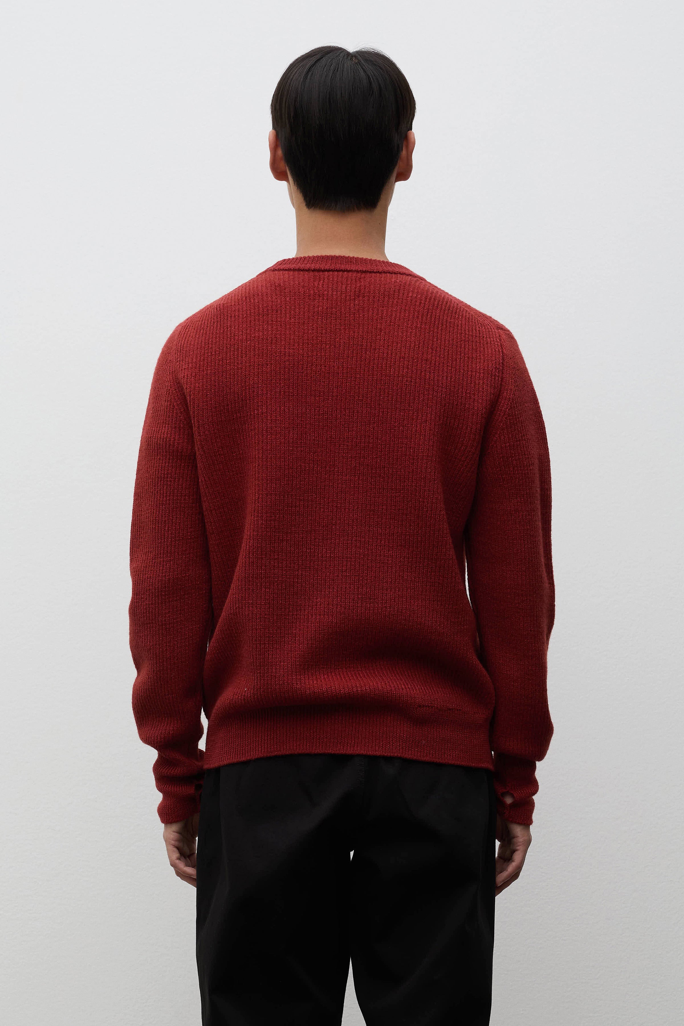 Henning Cotton Wool Rib Sweater