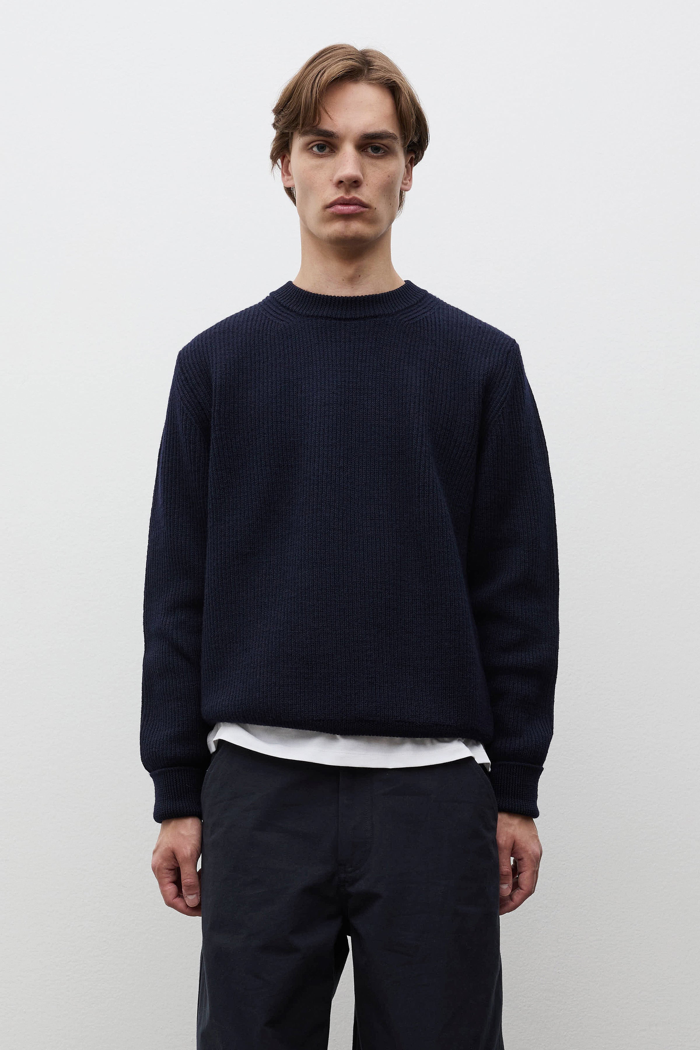 Henning Cotton Wool Rib Sweater