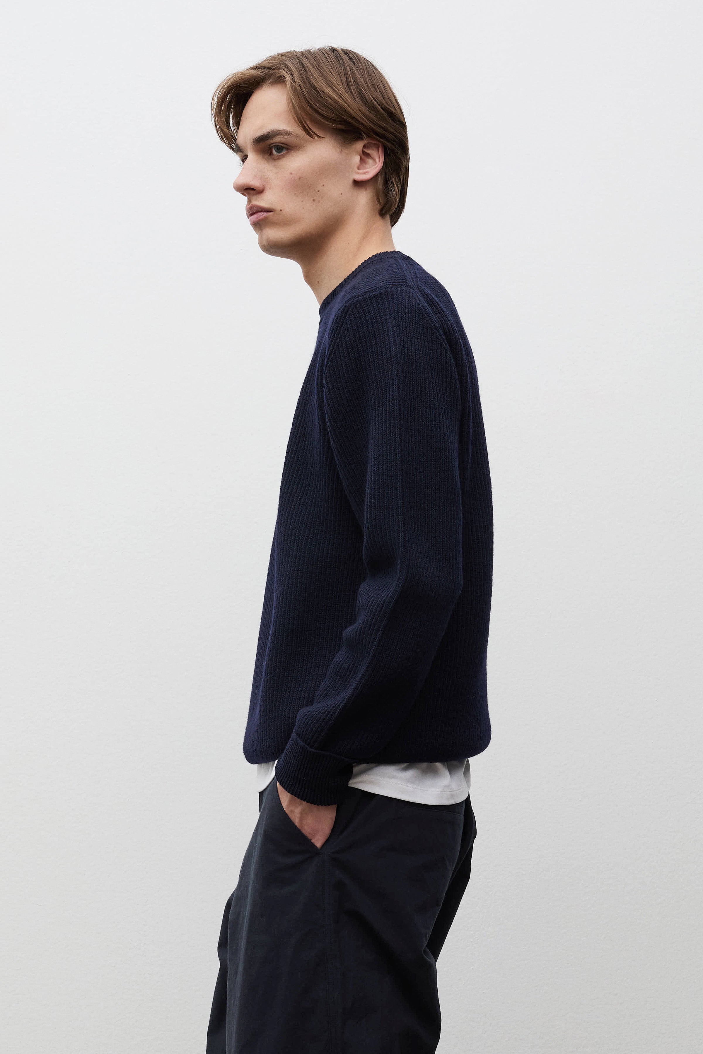 Henning Cotton Wool Rib Sweater