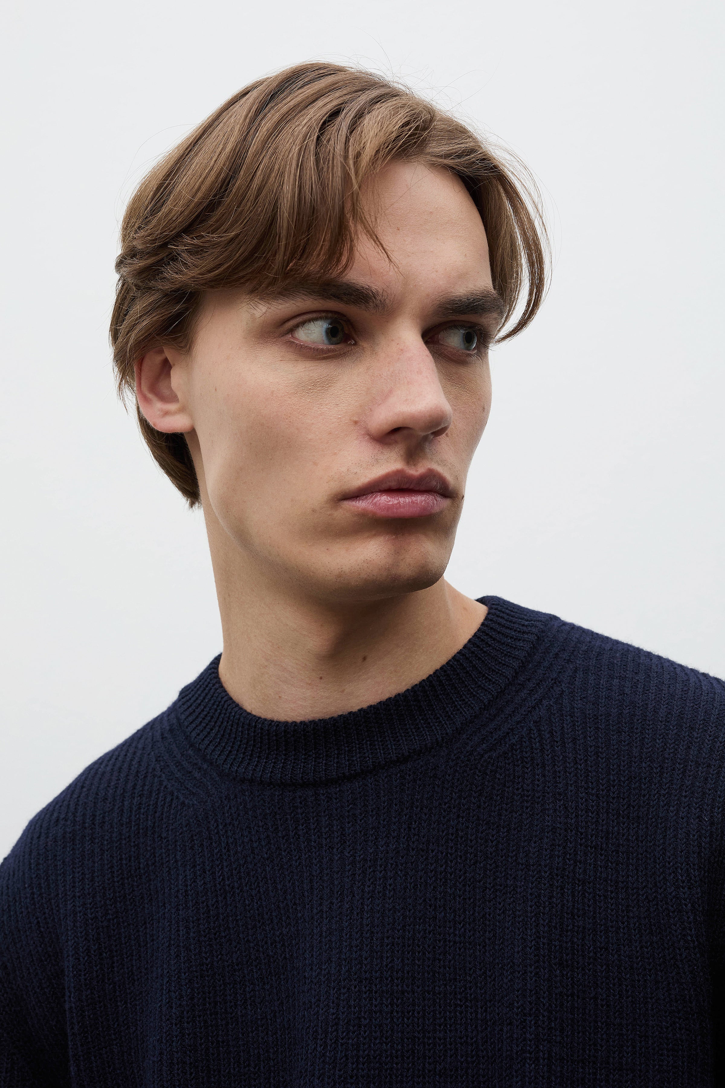 Henning Cotton Wool Rib Sweater