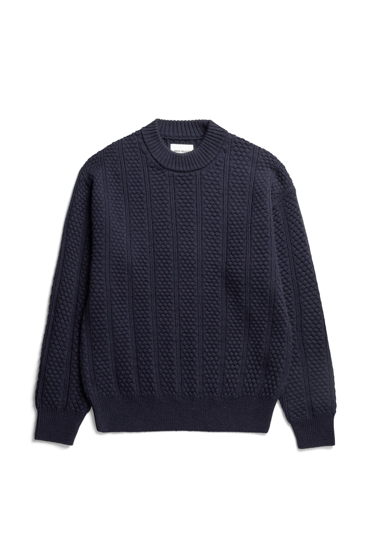 Storm Bubble Rib Knit Crewneck