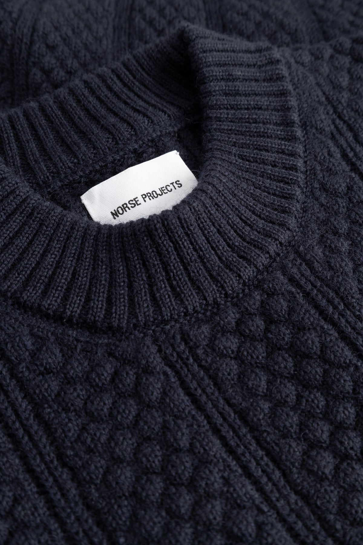 Storm Bubble Rib Knit Crewneck