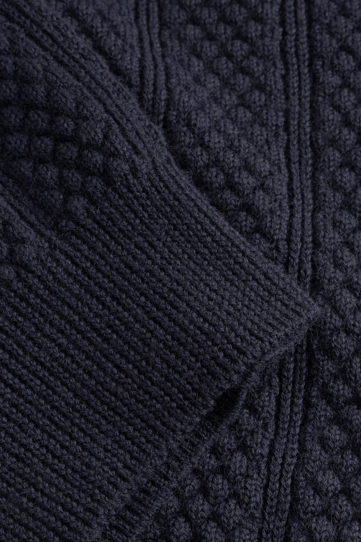 Storm Bubble Rib Knit Crewneck
