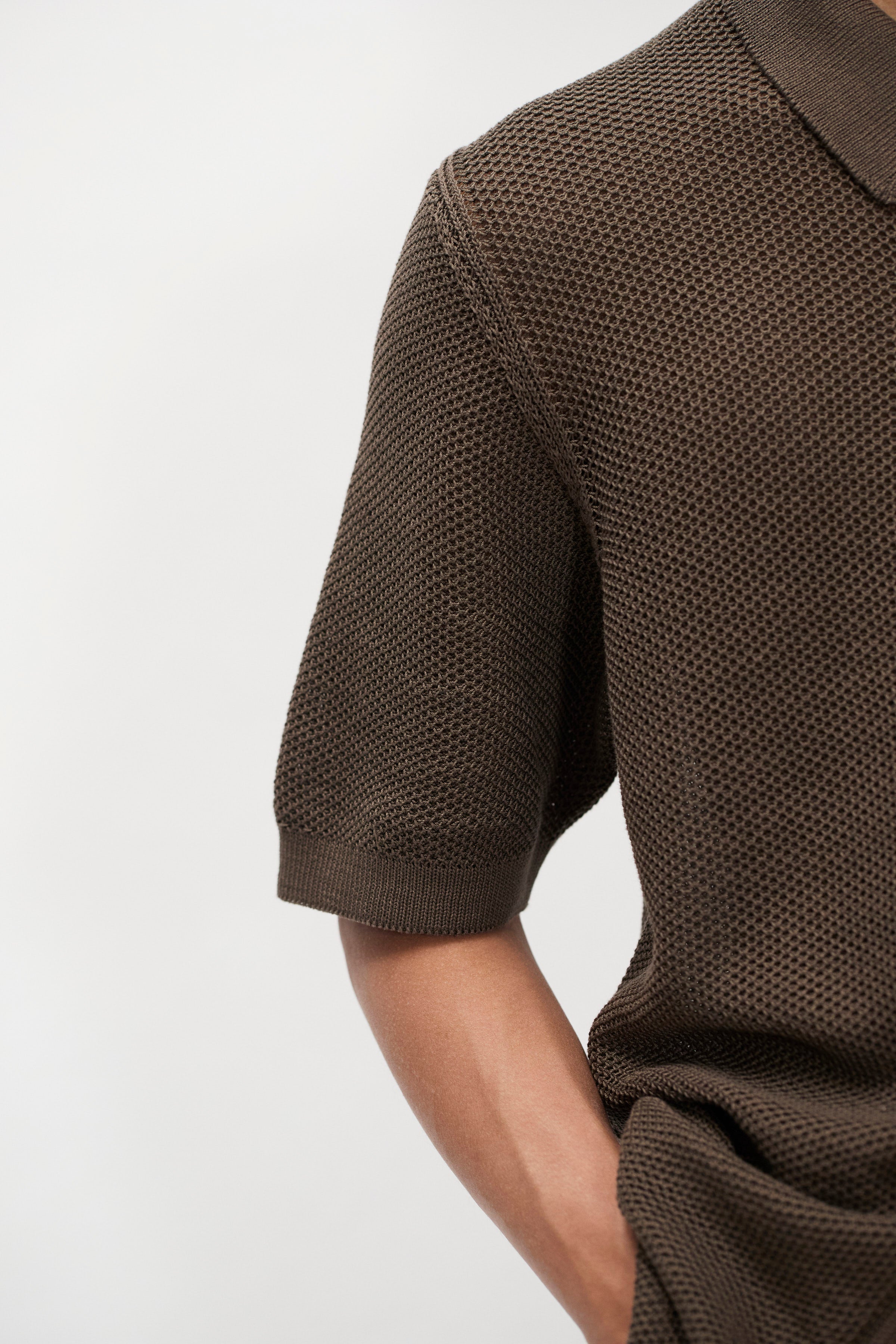 Fredensborg Mercerised Cotton Knitted Shirt