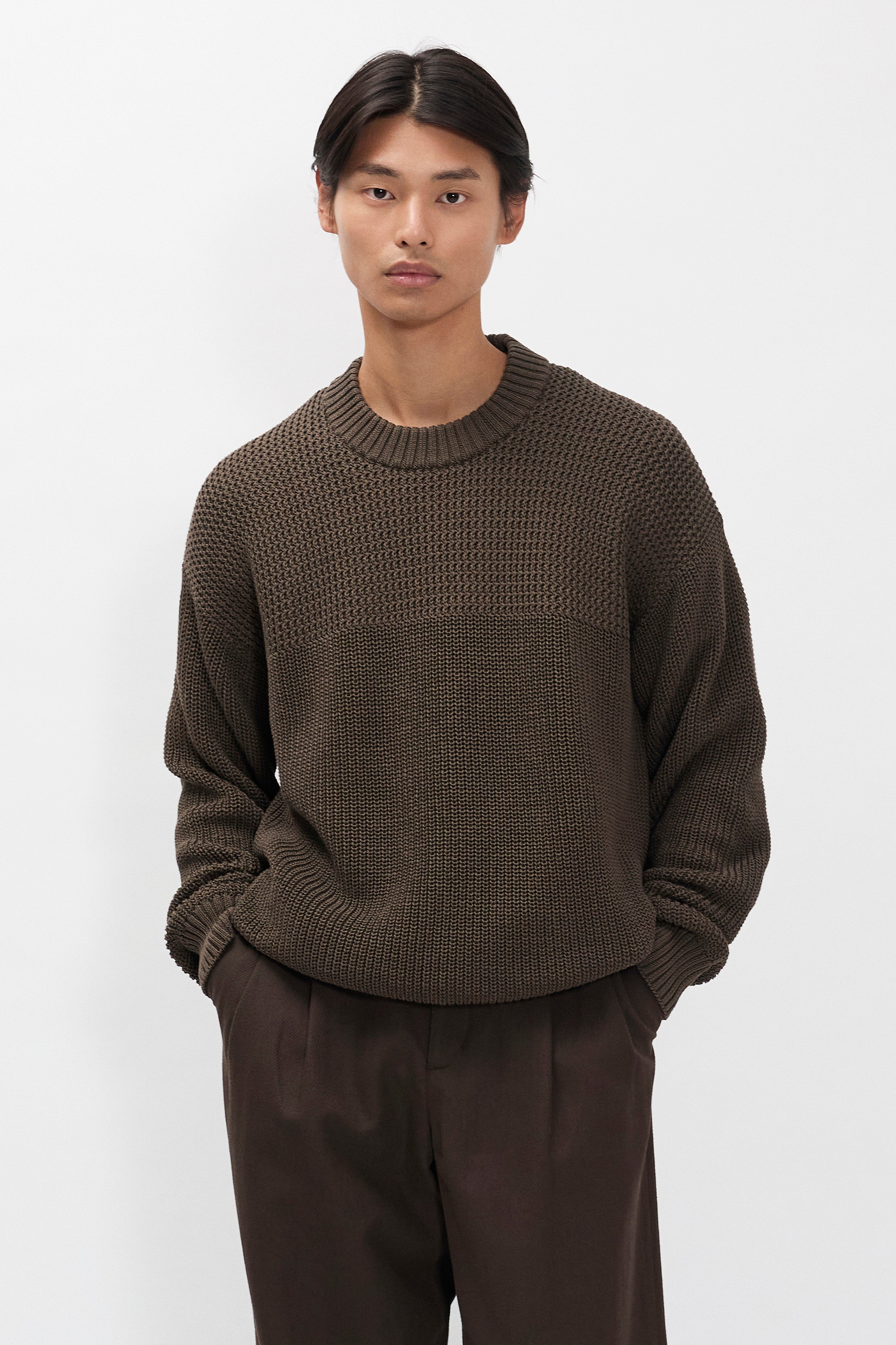 Nordhavn Racked Cotton Sweater